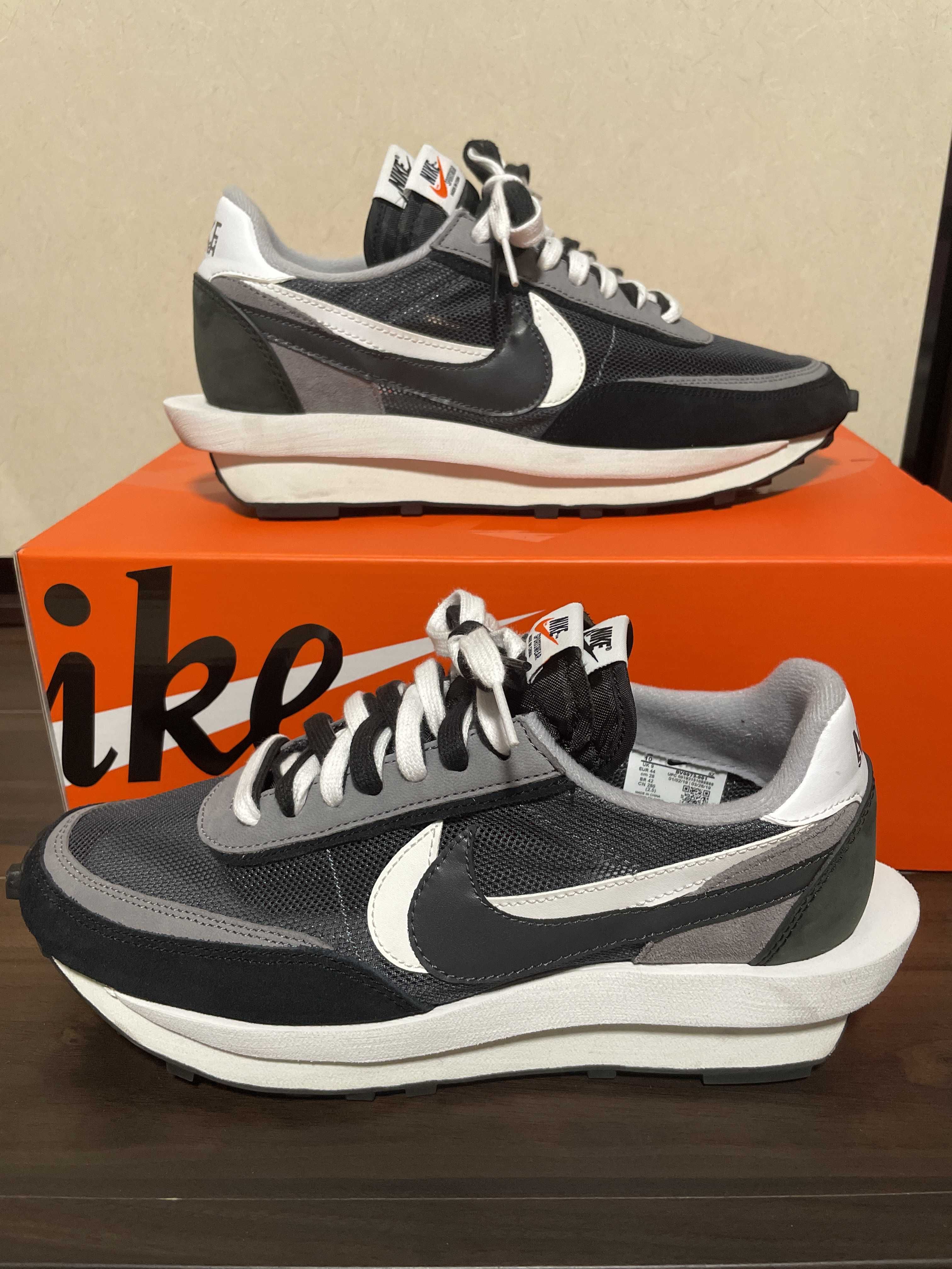 sacai × Nike LD Waffle "Black"
