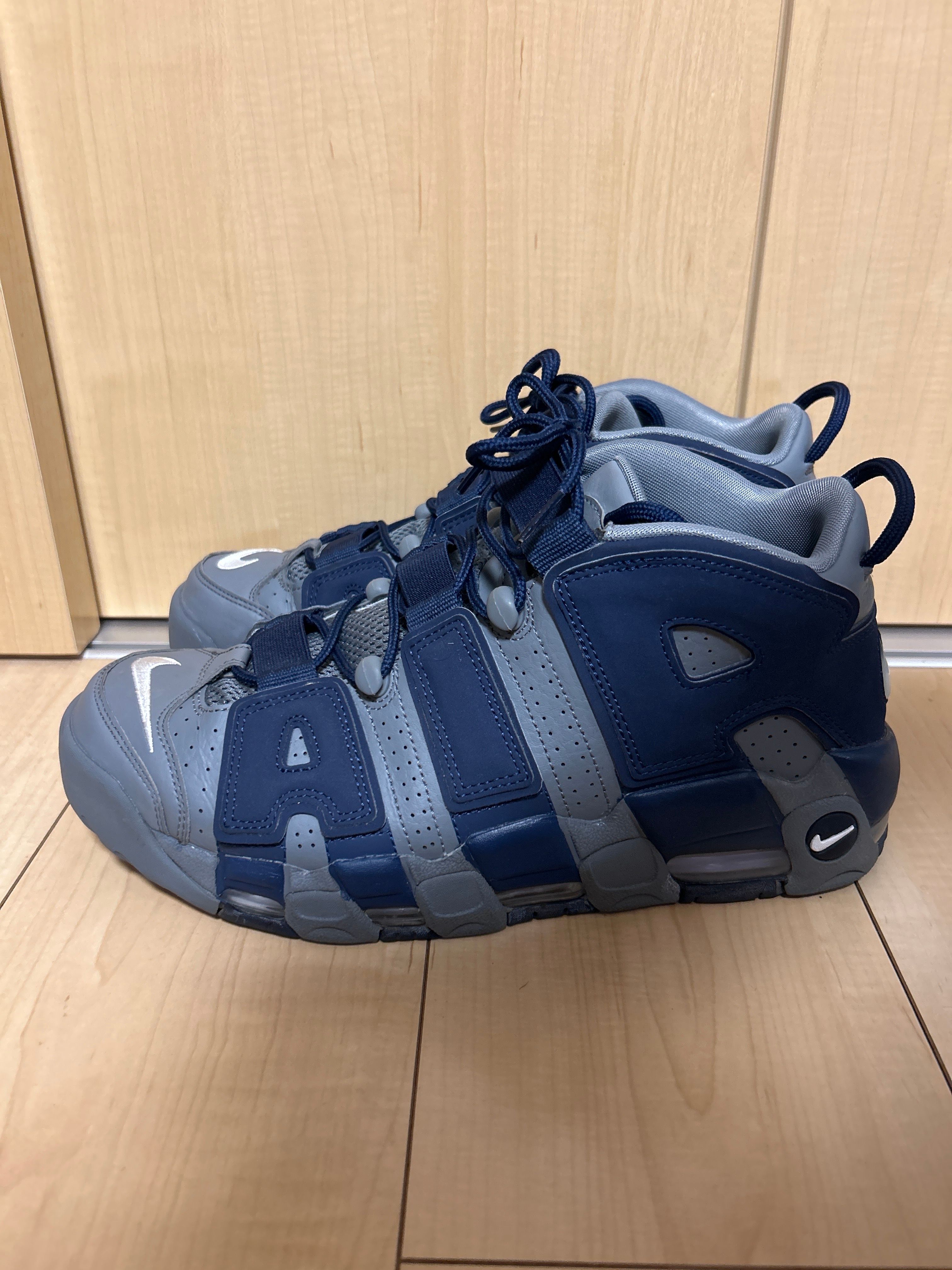 Nike Air More Uptempo '96 "Cool Grey/White/Midnight Navy"