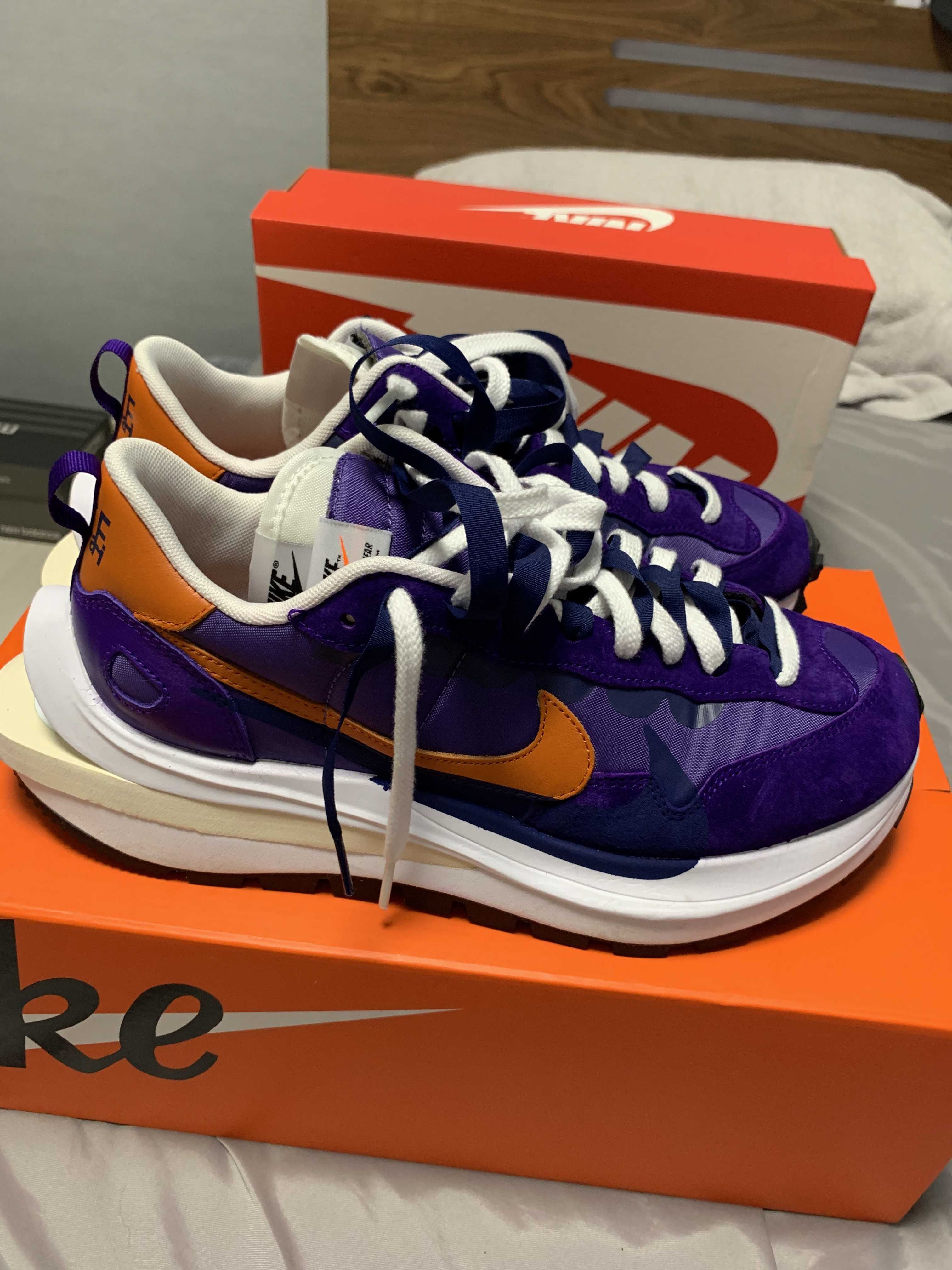 SACAI × NIKE VAPOR WAFFLE "DARK IRIS"