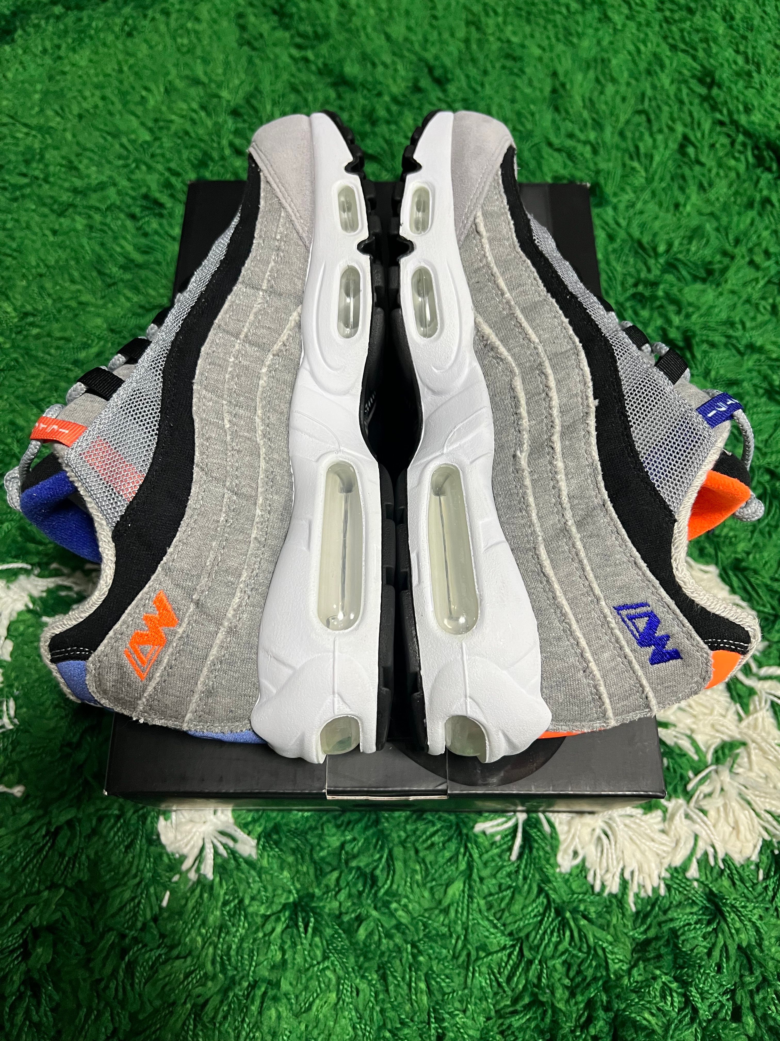 Loopwheeler × Nike Air Max 95 "Wolf Grey"