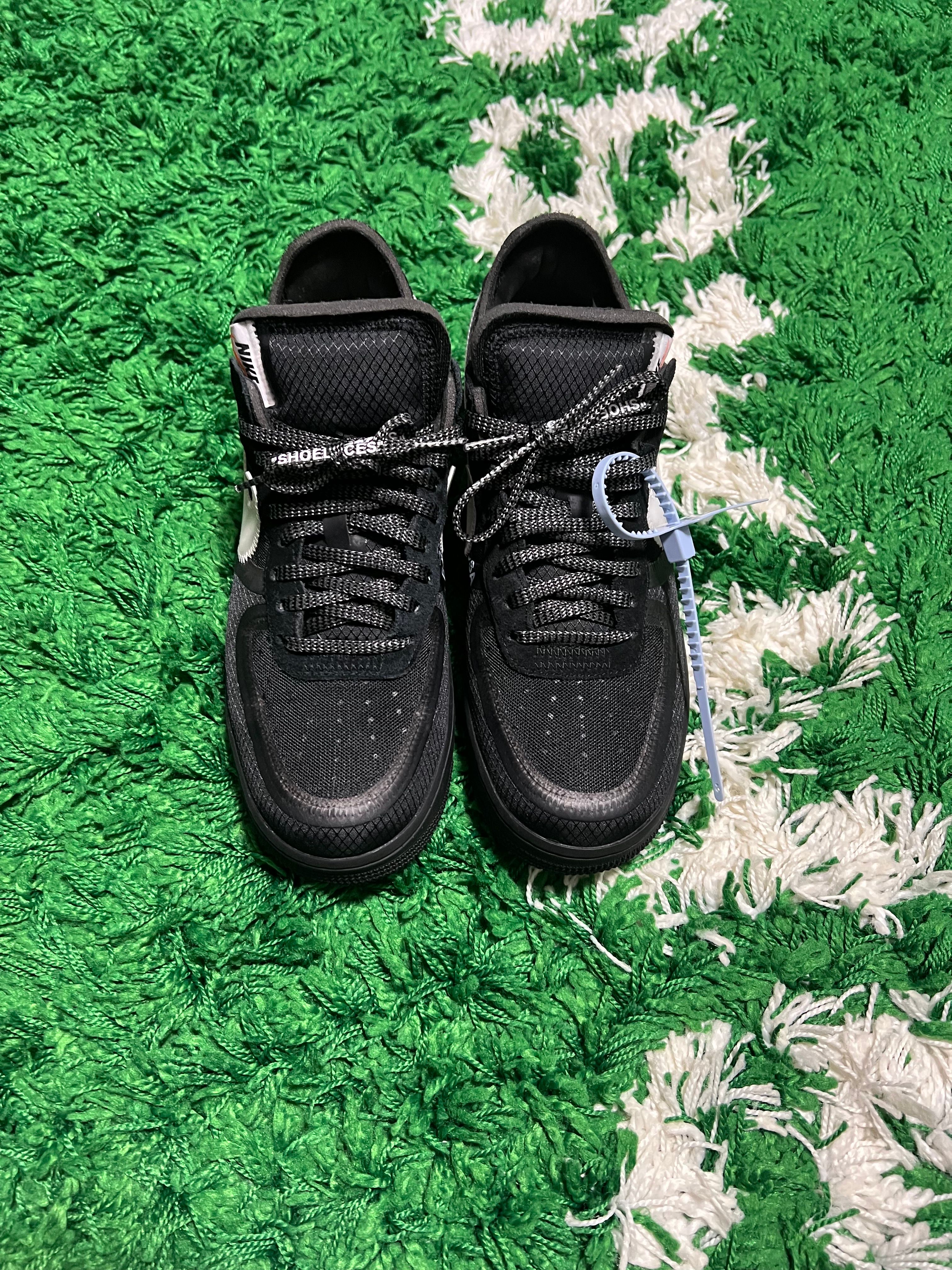 Off-White × Nike Air Force 1 Low "Black"