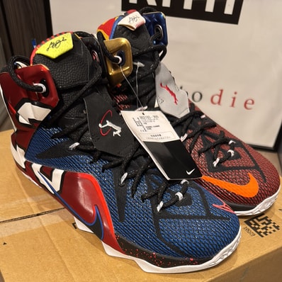 Nike LeBron 12 SE "What the" (802193-909/812511-909)