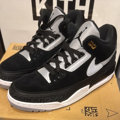 Nike Air Jordan 3 Retro Tinker "Black/Cement Grey"