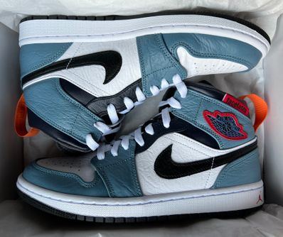 FACETASM × Nike Air Jordan 1 Mid "White/Navy"