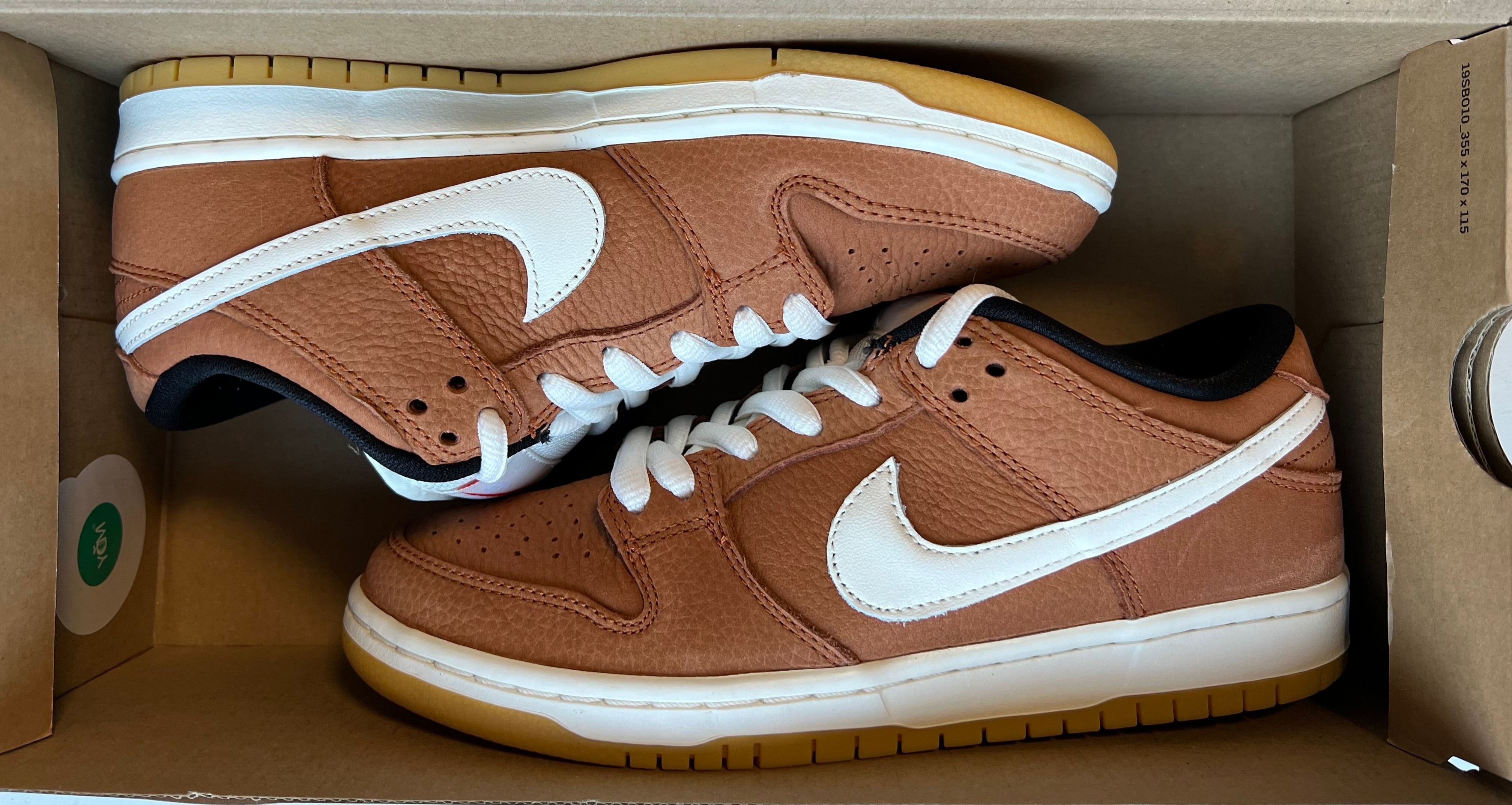 Nike SB Orange Label Dunk Low PRO ISO "Dark Russet"