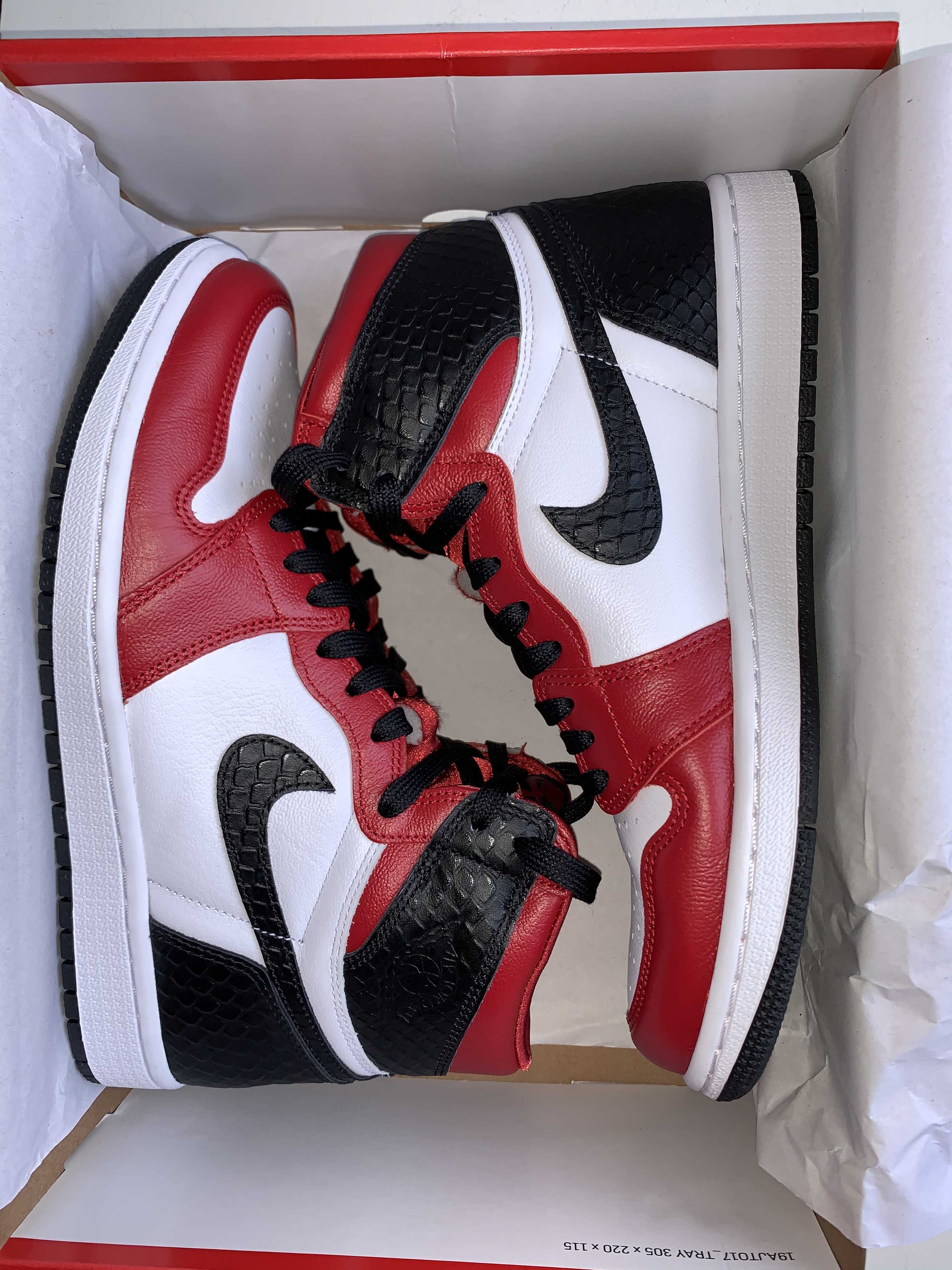 Nike Women's Air Jordan 1 High OG "Satin Red"