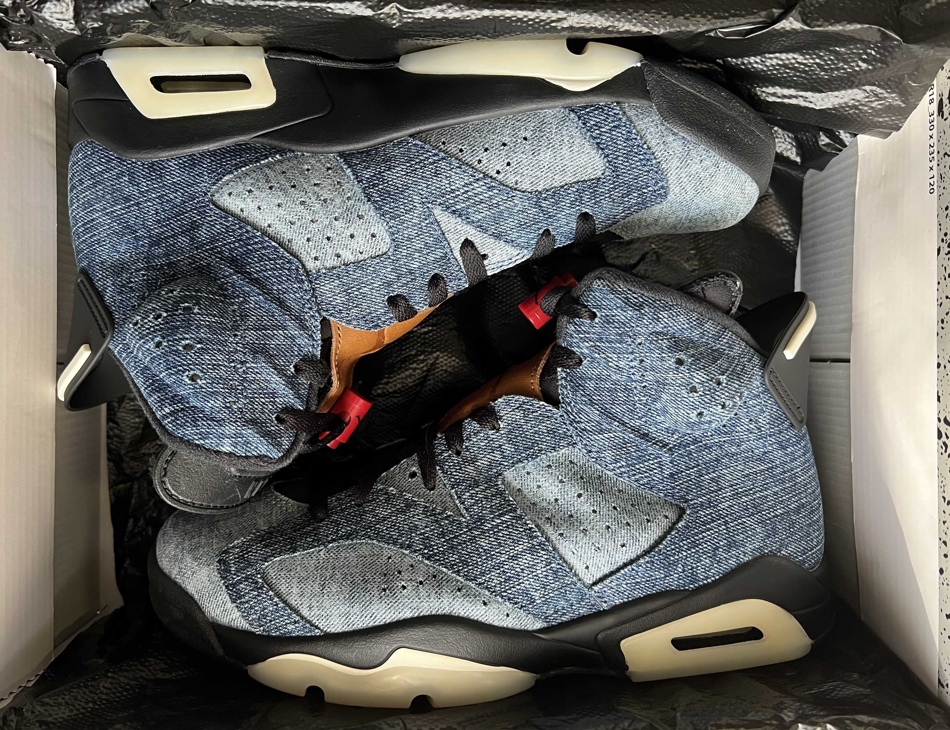 NIKE AIR JORDAN 6 "WASHED DENIM"