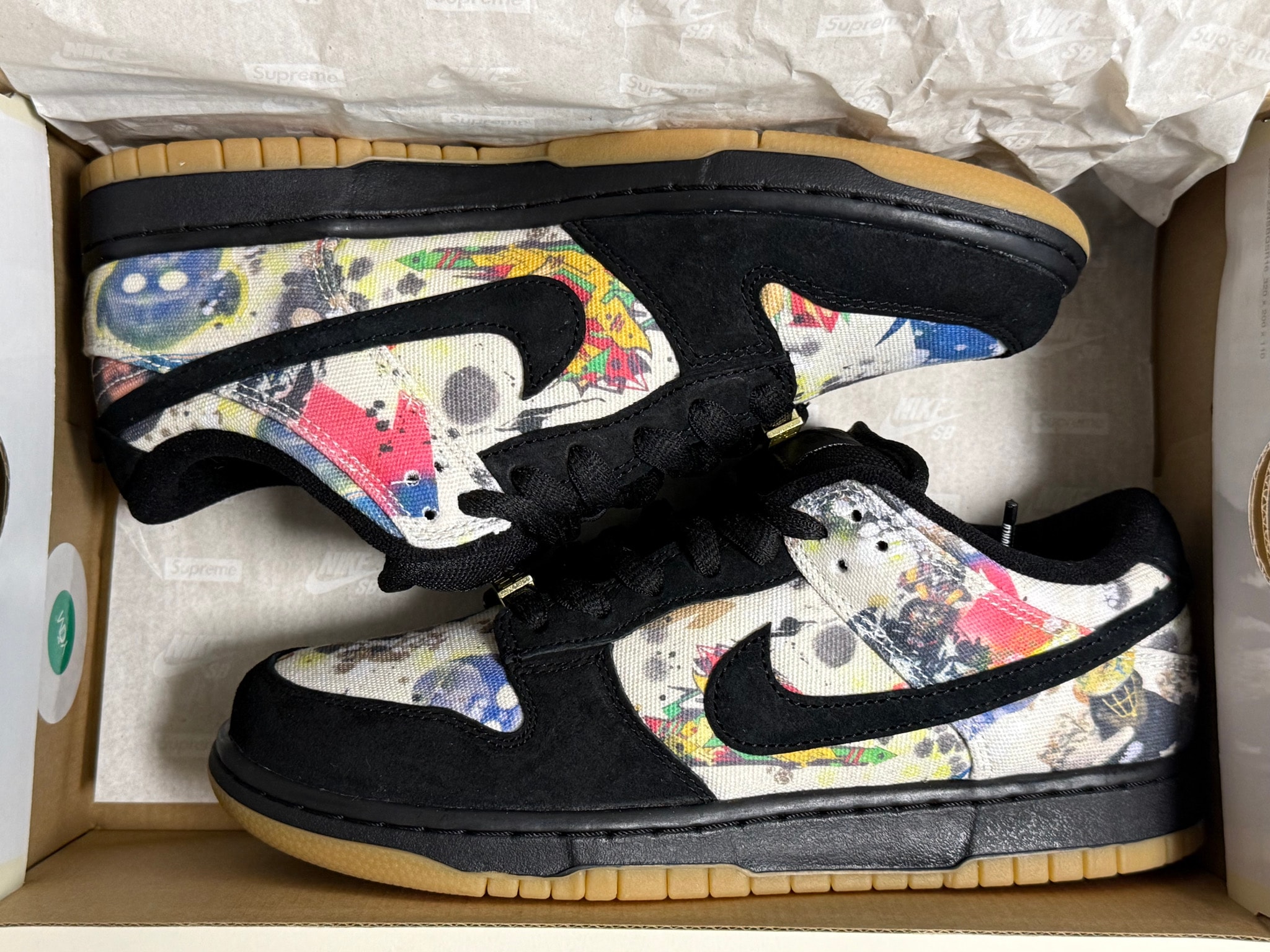 Supreme × Nike SB Dunk Low "Rammellzee"