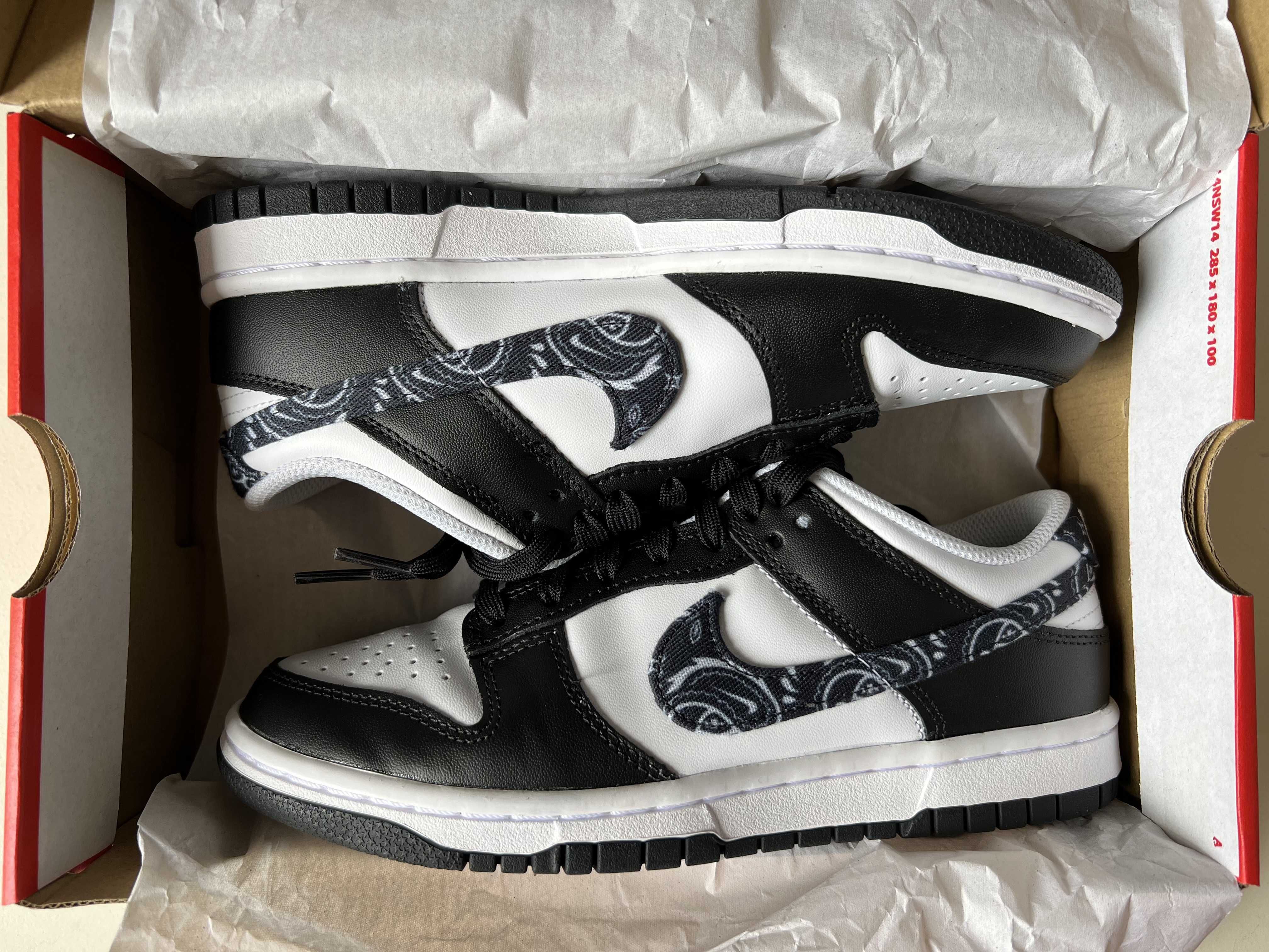 Nike Women's Dunk Low ESS "Black Paisley"