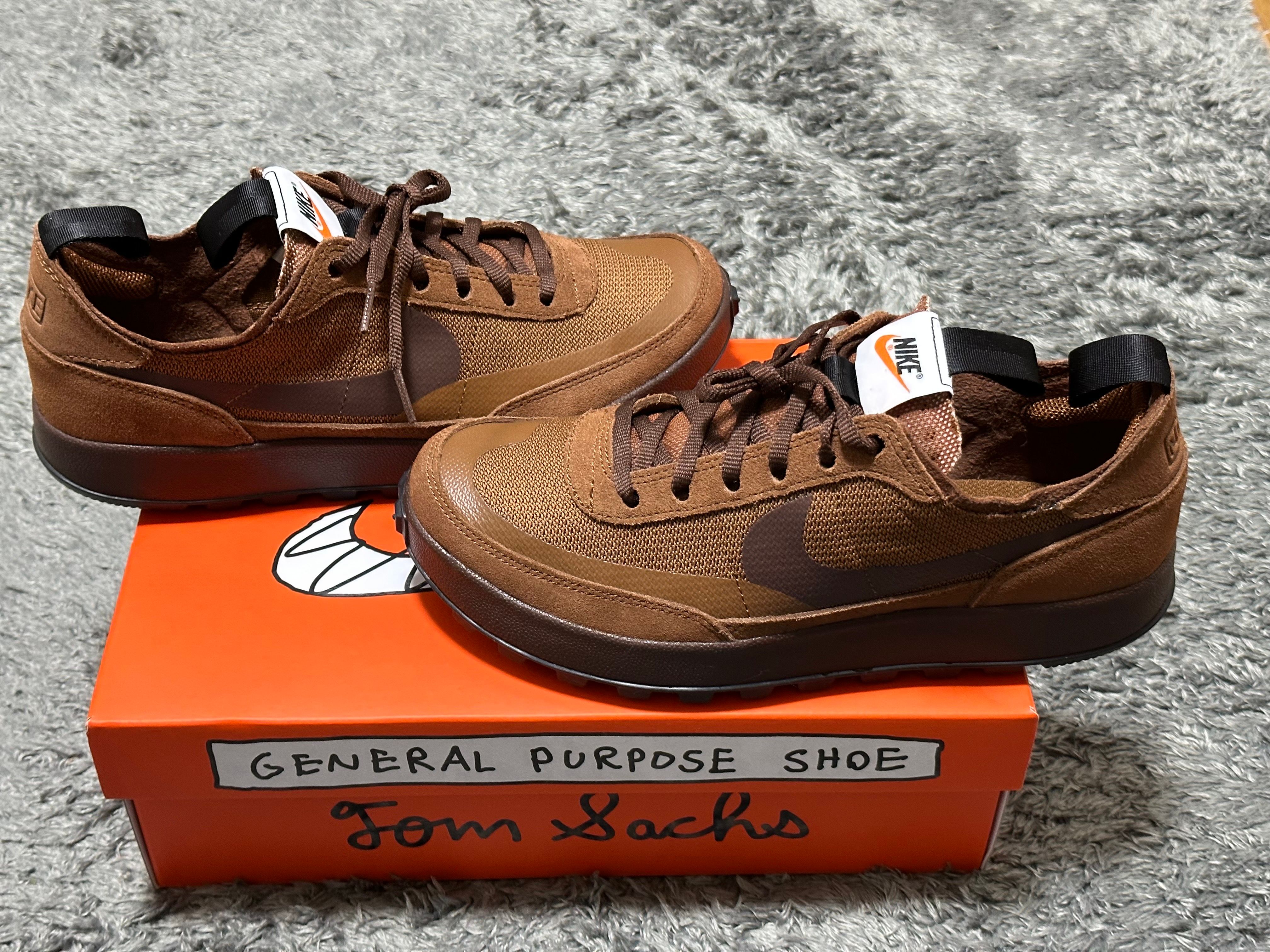 Tom Sachs × NikeCraft Women's General Purpose Shoe "Brown"