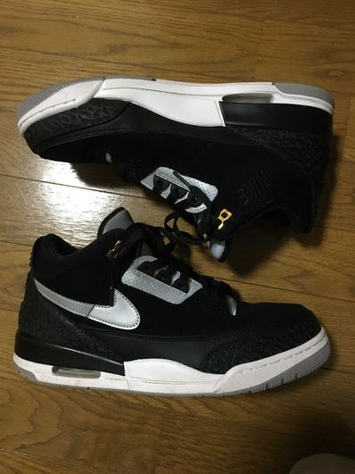 Nike Air Jordan 3 Retro Tinker "Black/Cement Grey"