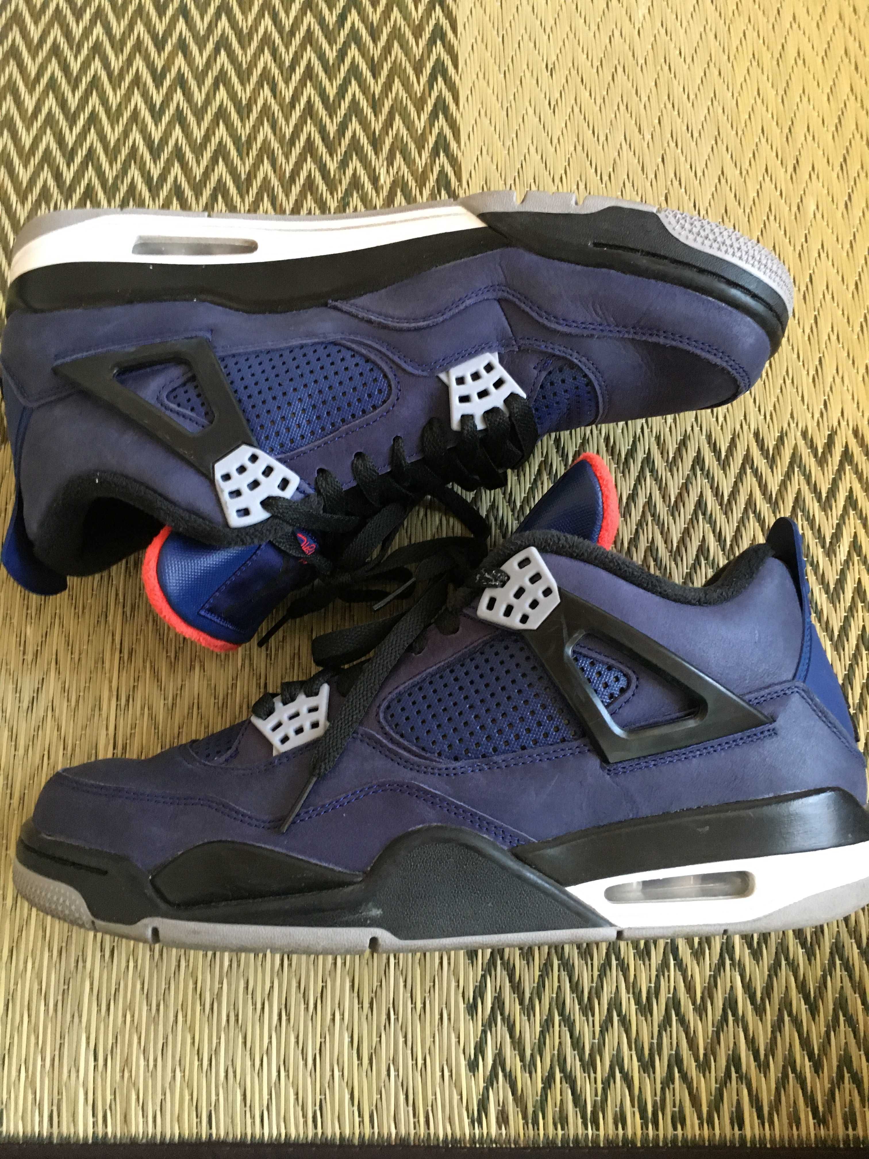 Nike Air Jordan 4 Retro WNTR "Loyal Blue/White/Black"