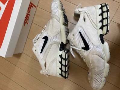 Stussy × Nike Air Zoom Spiridon CG 2 "Fossil/Black"