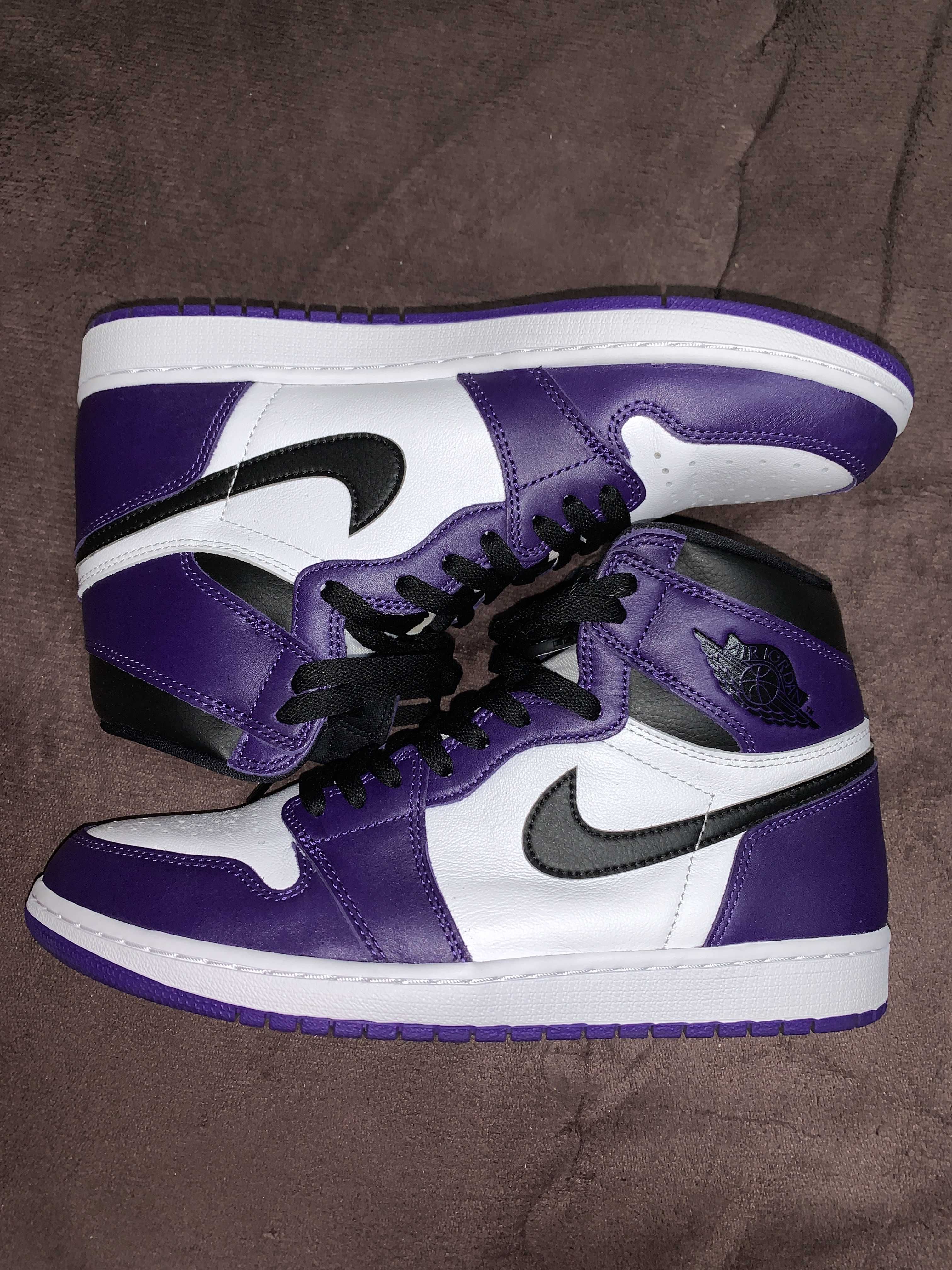 Nike Air Jordan 1 Retro High OG "Court Purple White/Black" (2020)