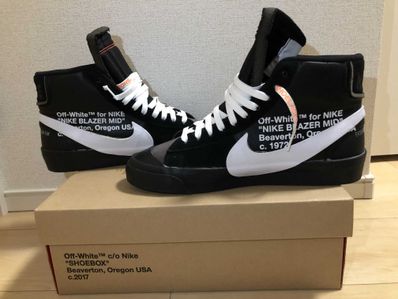 Off-White × Nike Blazer Studio Mid "Grim Reaper"