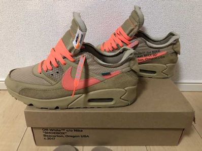 Off-White × Nike Air Max 90 "Desert Ore"