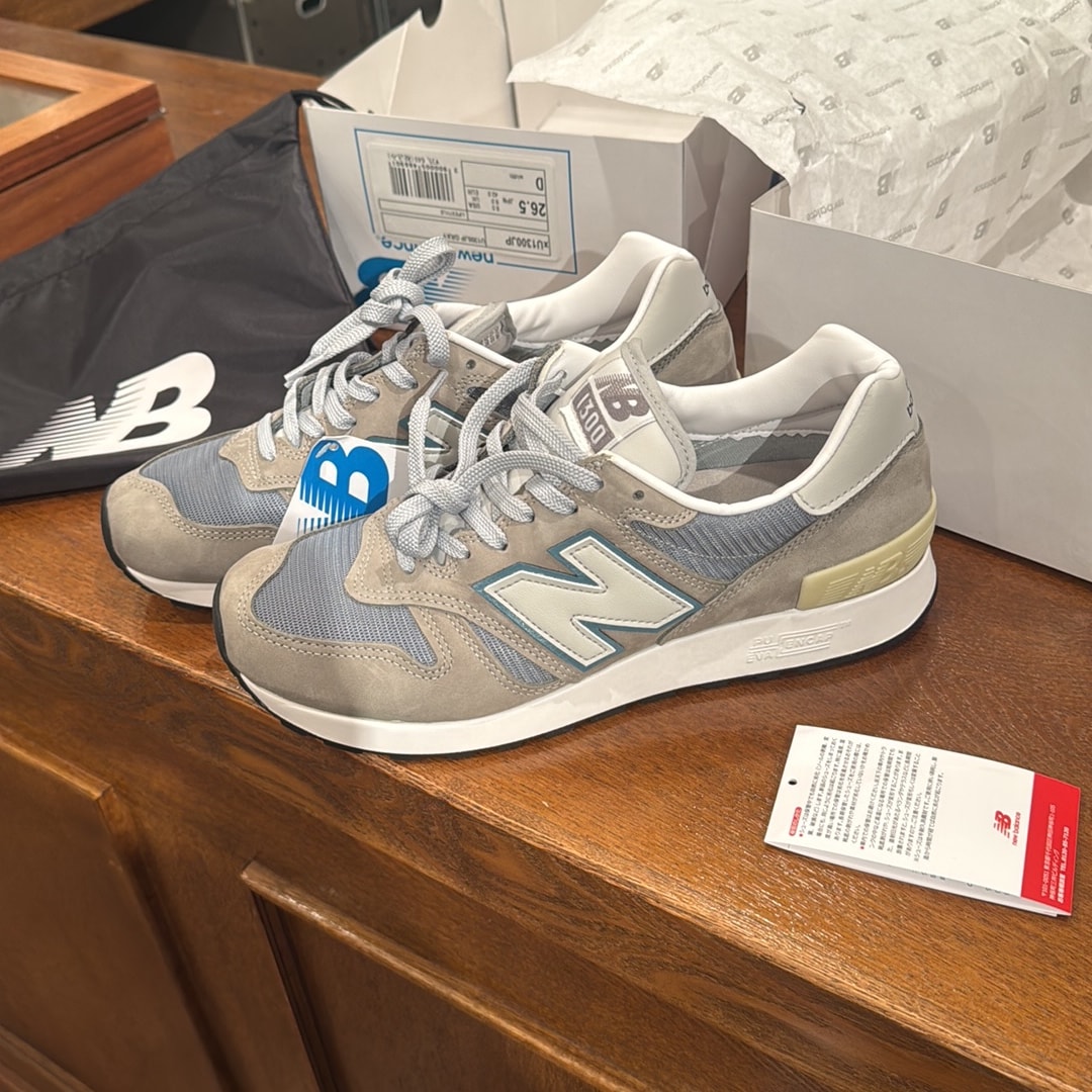 New Balance 1300JP Made in USA "Mirage Gray/Monument/Silver Birch" (2025)