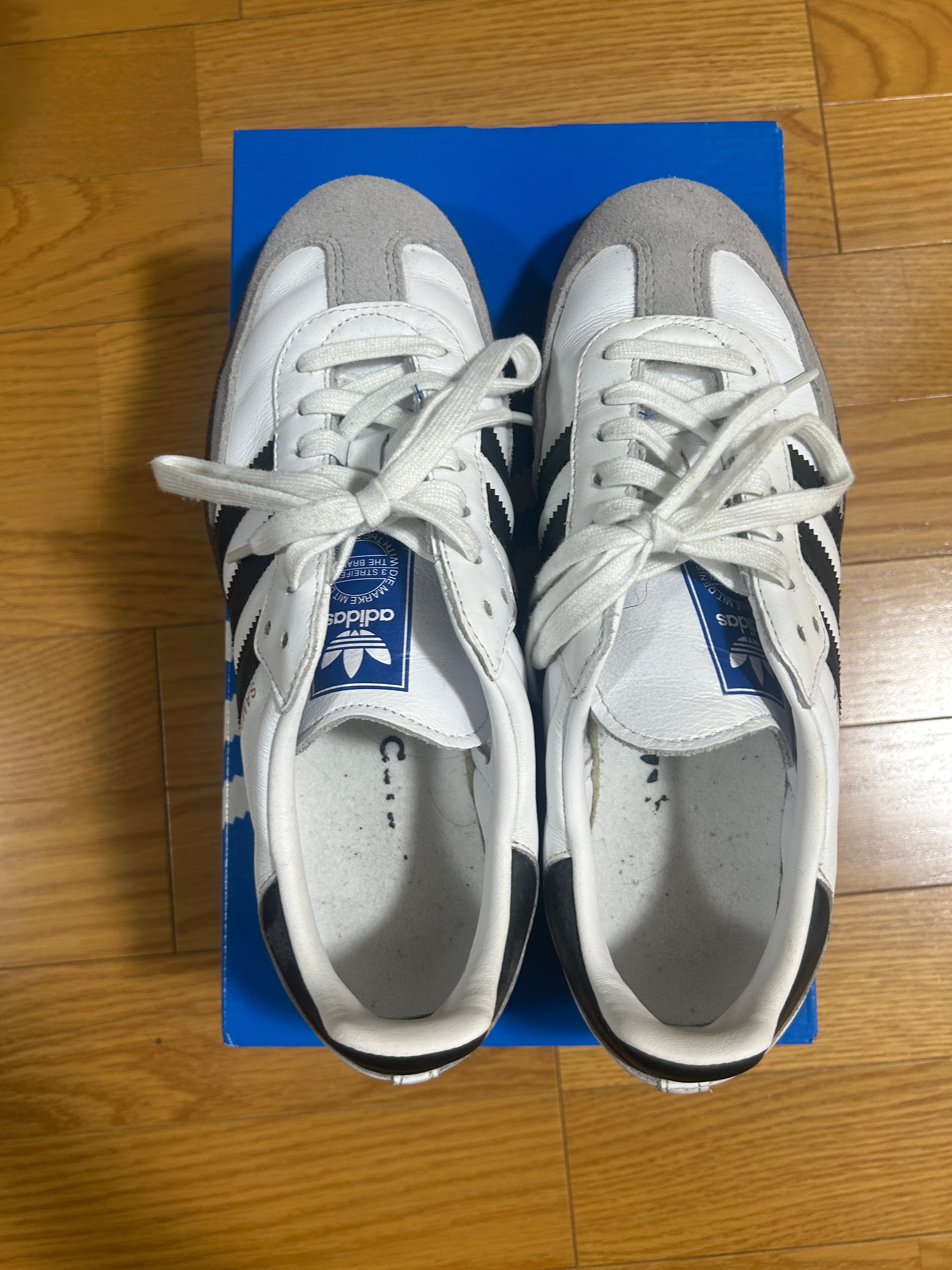 adidas Samba OG "Cloud White/Core Black/Clear Granite"