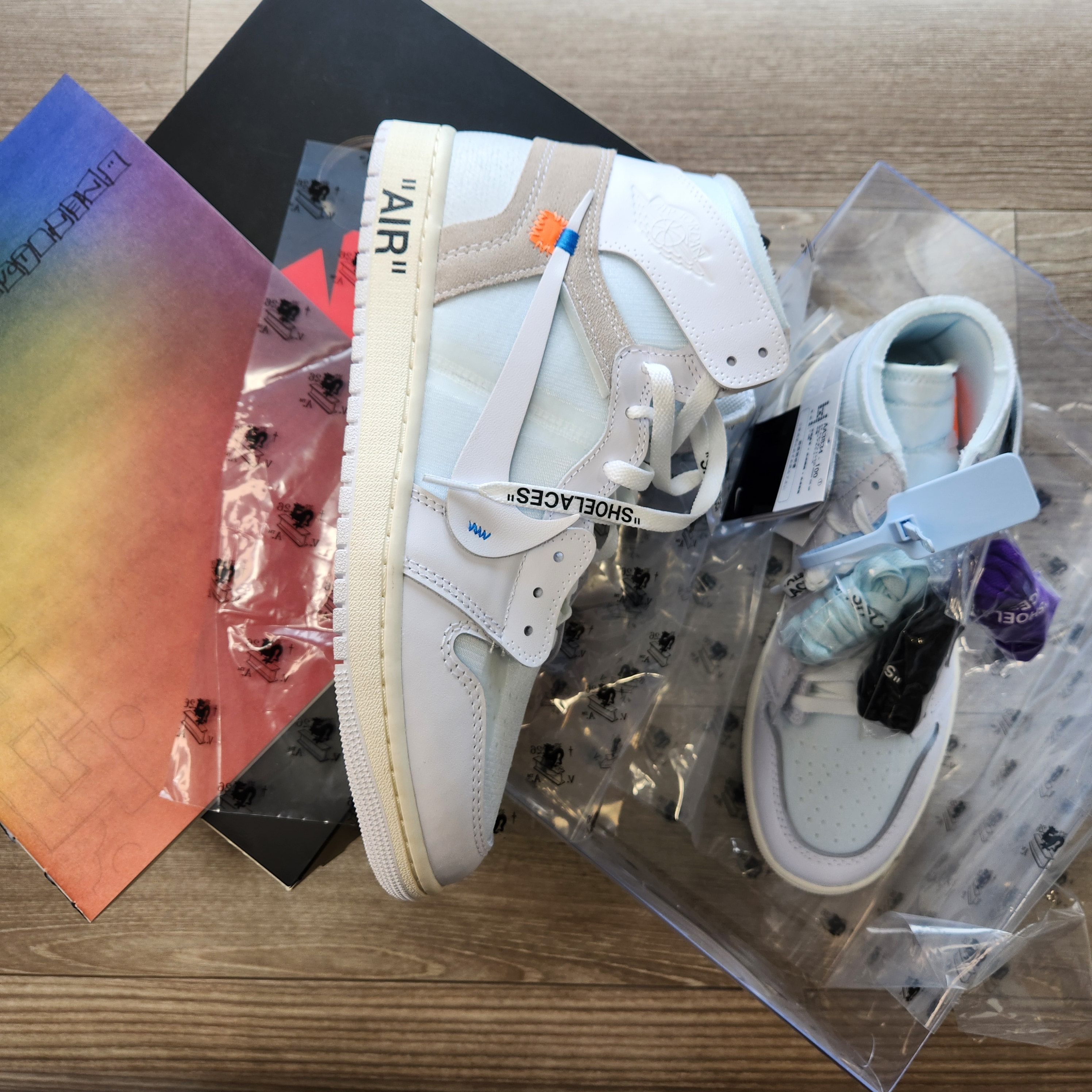 Virgil Abloh Archive (V.A.A.) × Nike Air Jordan 1 Retro High OG "Alaska"