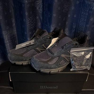 JJJJound × New Balance 990V4 "Navy"