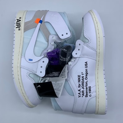 Virgil Abloh Archive (V.A.A.) × Nike Air Jordan 1 Retro High OG "Alaska"