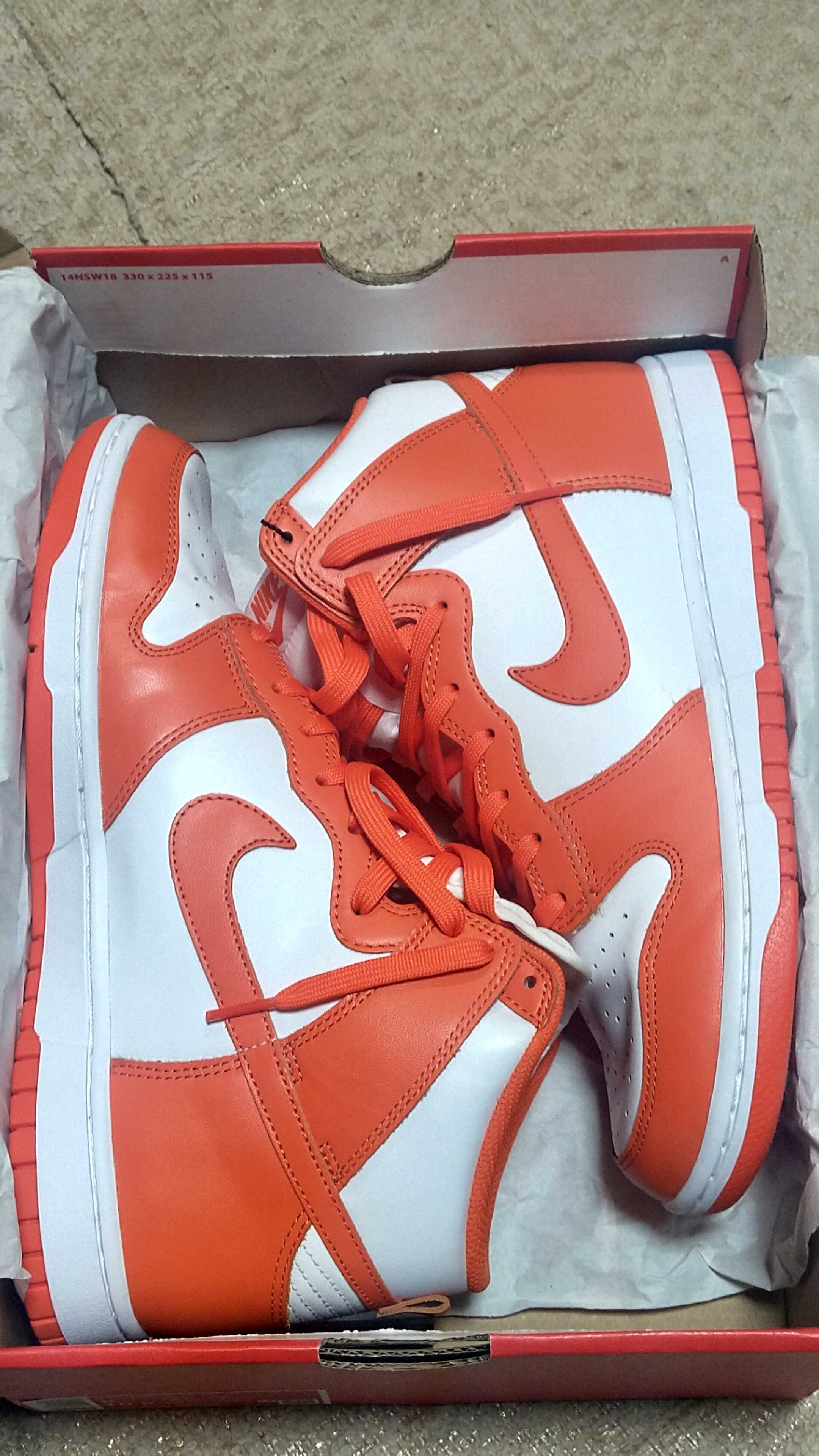 Nike Dunk High "Orange Blaze"