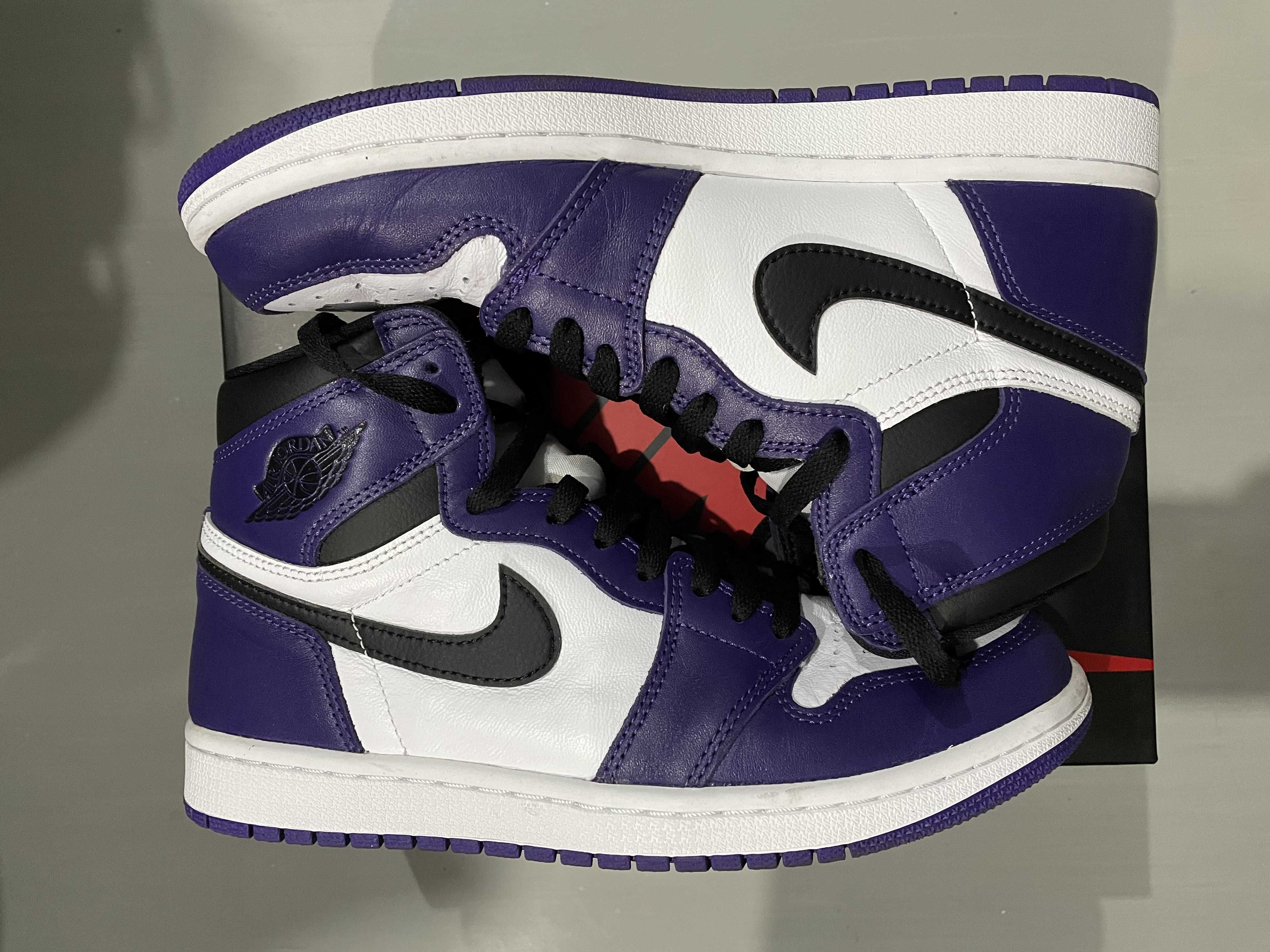 Nike Air Jordan 1 Retro High OG "Court Purple White/Black" (2020)   
