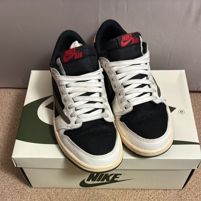 Travis Scott × Nike Air Jordan 1 Low OG SP "Reverse Olive"