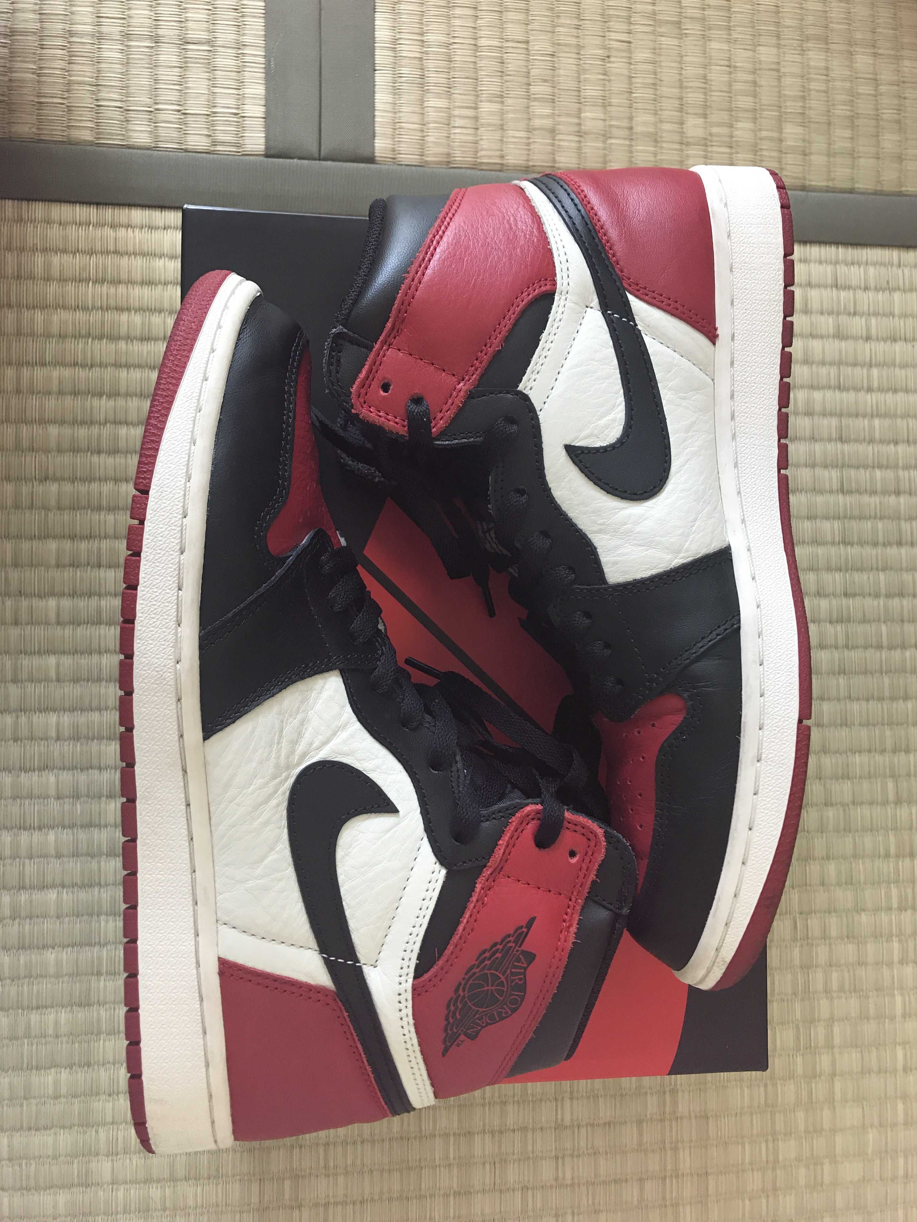 Nike Air Jordan 1 Retro High OG "Bred Toe"