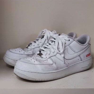 Supreme × Nike Air Force 1 Low "White"