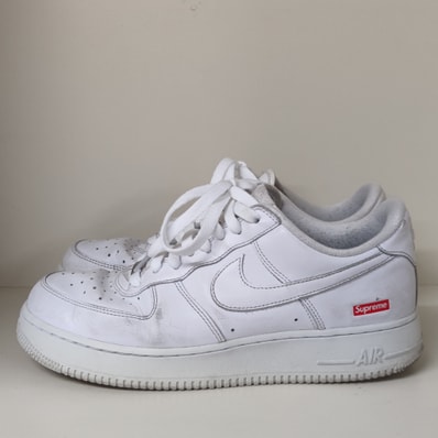 Supreme × Nike Air Force 1 Low "White"