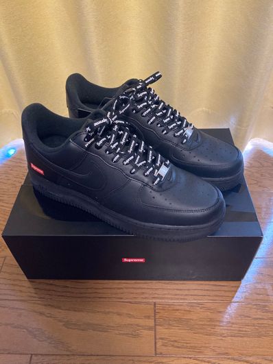 Supreme × Nike Air Force 1 Low "Black"