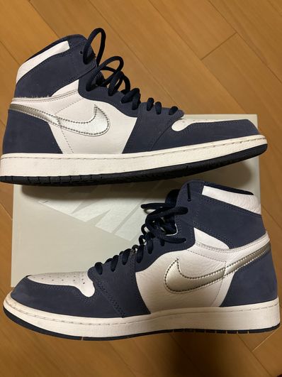 Nike Air Jordan 1 High OG CO.JP "White/Midnight Navy" (2020)(ブリーフケースなし)