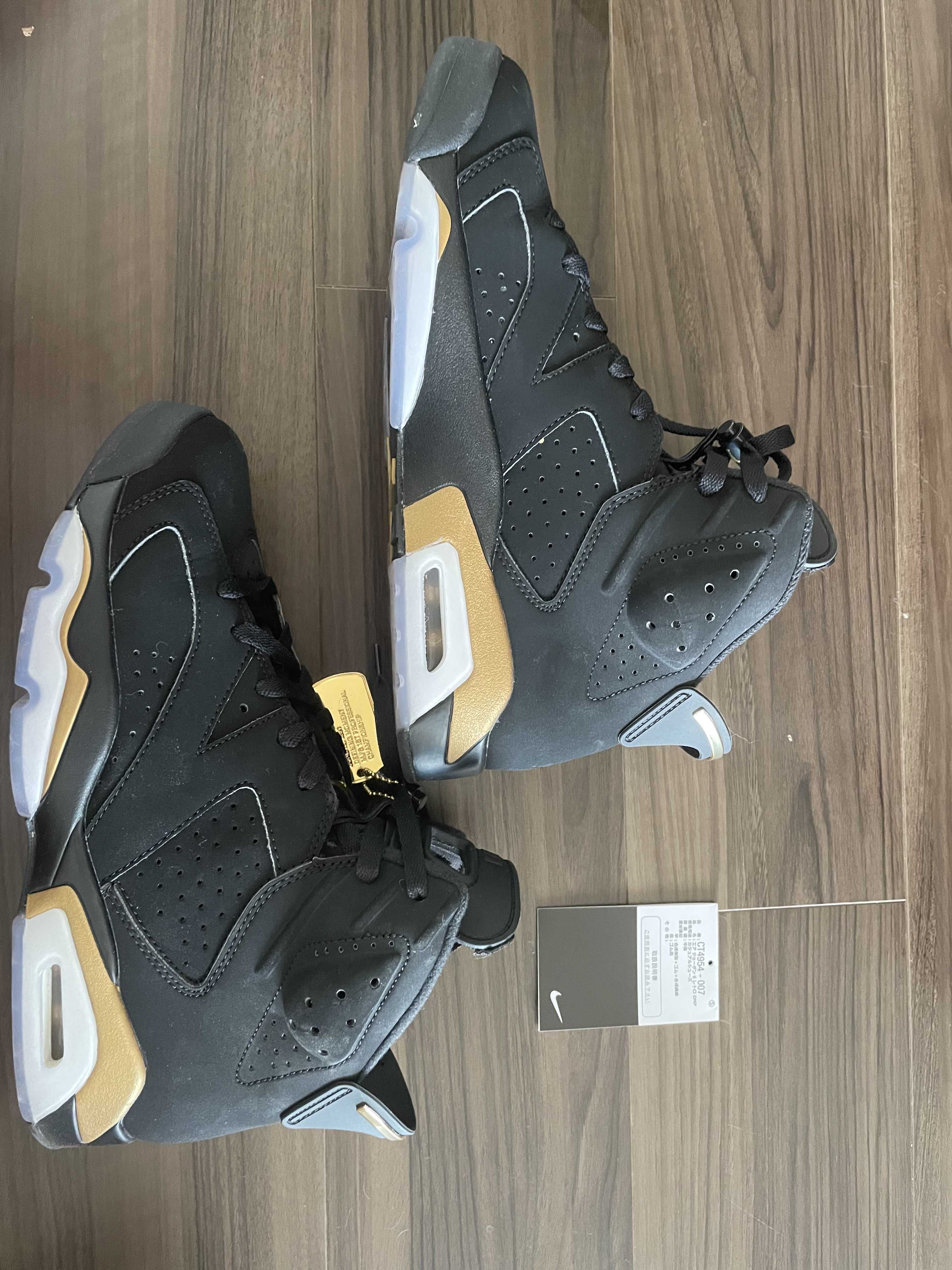 Nike Air Jordan 6 DMP "Black/Metallic Gold" (2020)