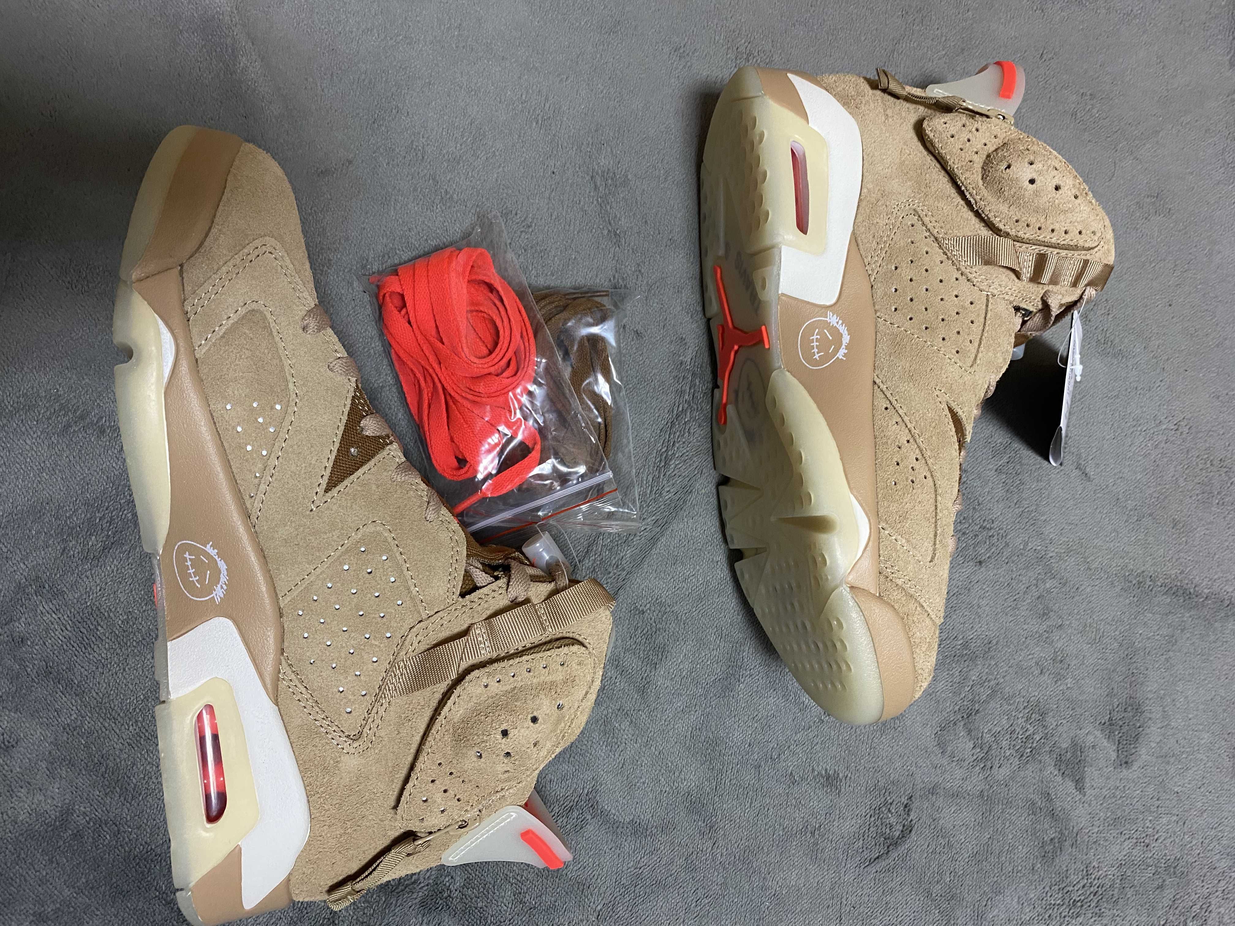 Travis Scott × Nike Air Jordan 6 "British Khaki"