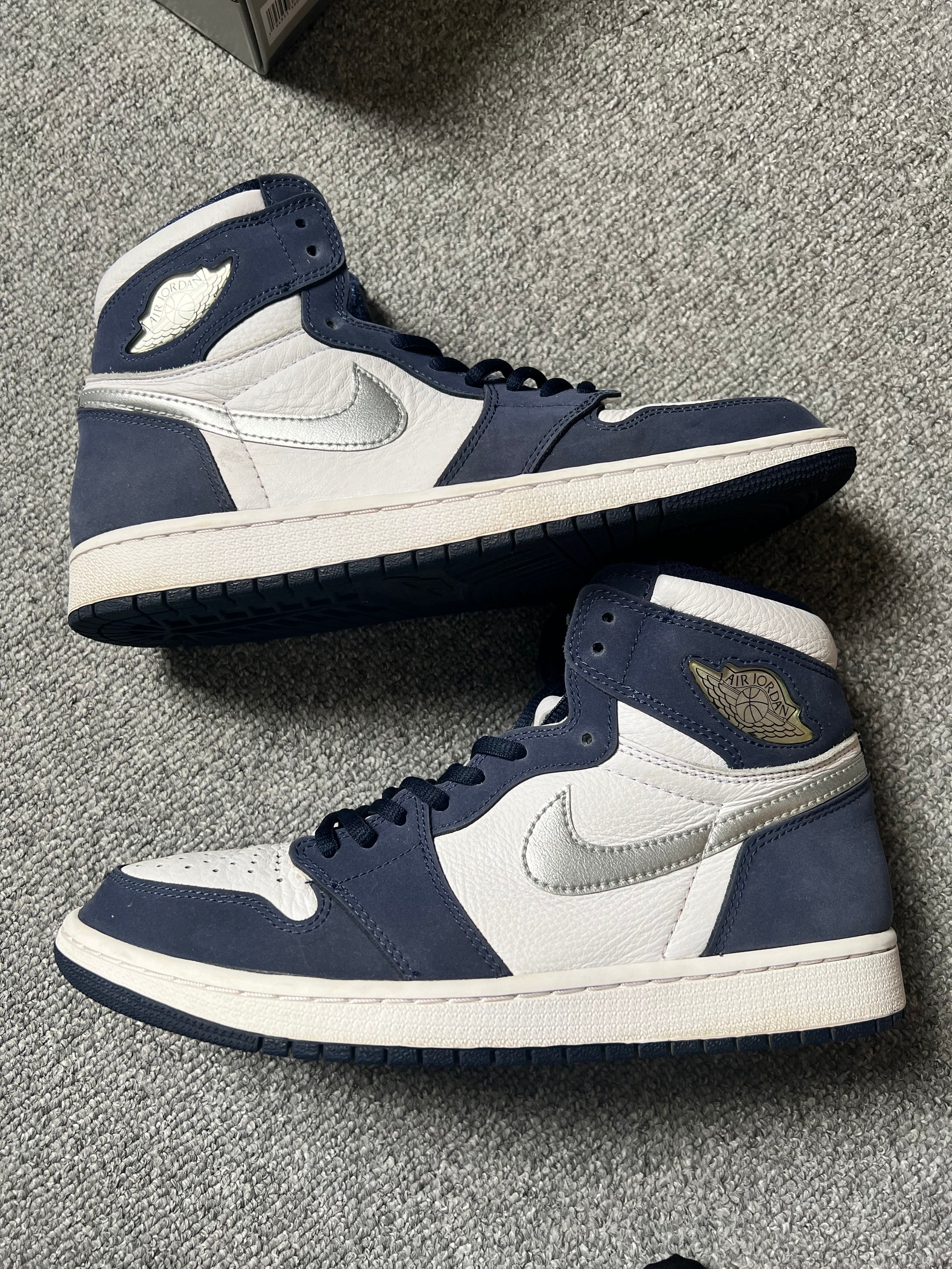 Nike Air Jordan 1 High OG CO.JP "White/Midnight Navy" (2020)(ブリーフケースなし)