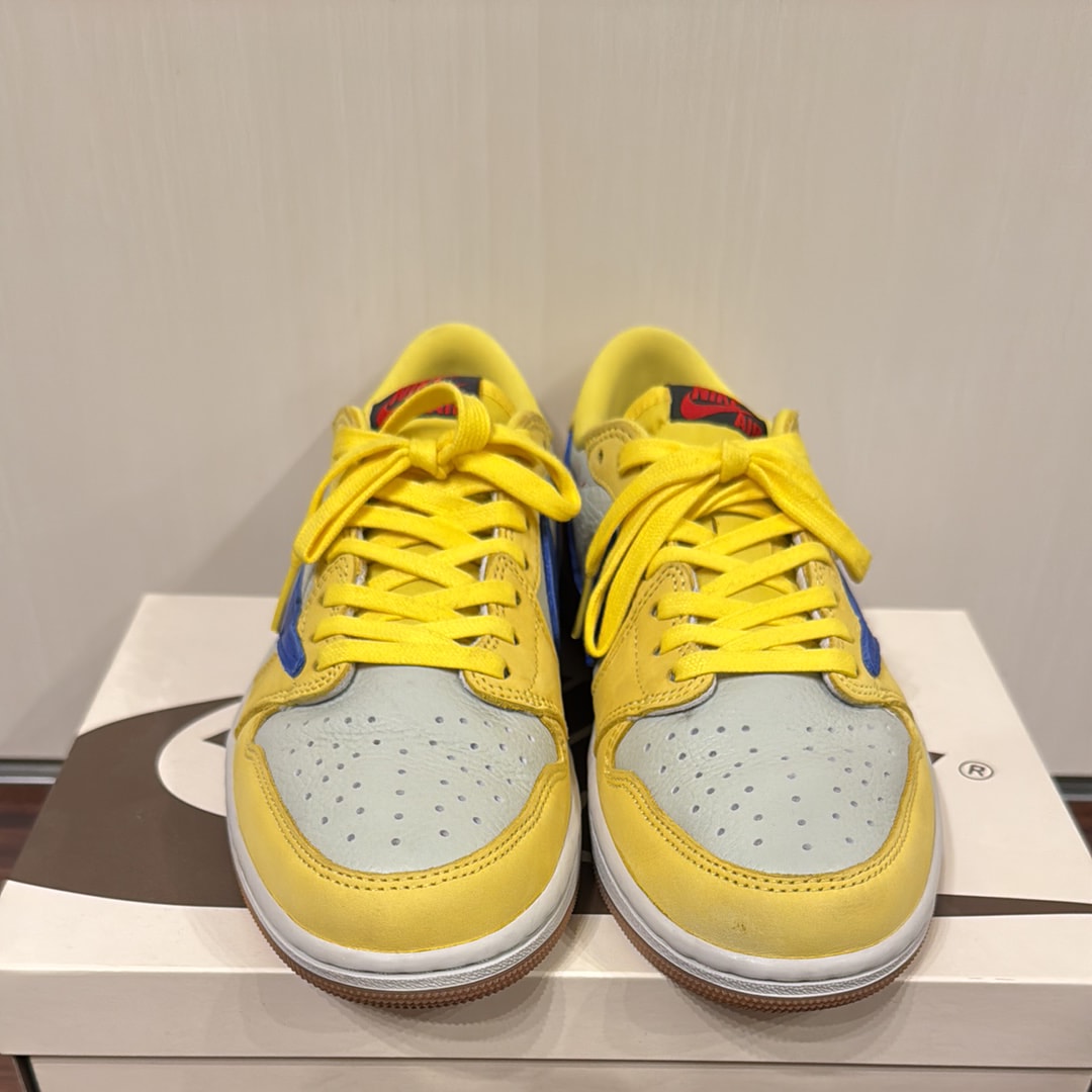 Travis Scott × Nike Women's Air Jordan 1 Retro Low OG "Canary"