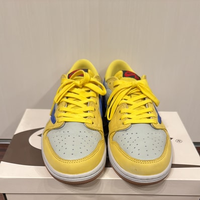 Travis Scott × Nike Women's Air Jordan 1 Retro Low OG "Canary"