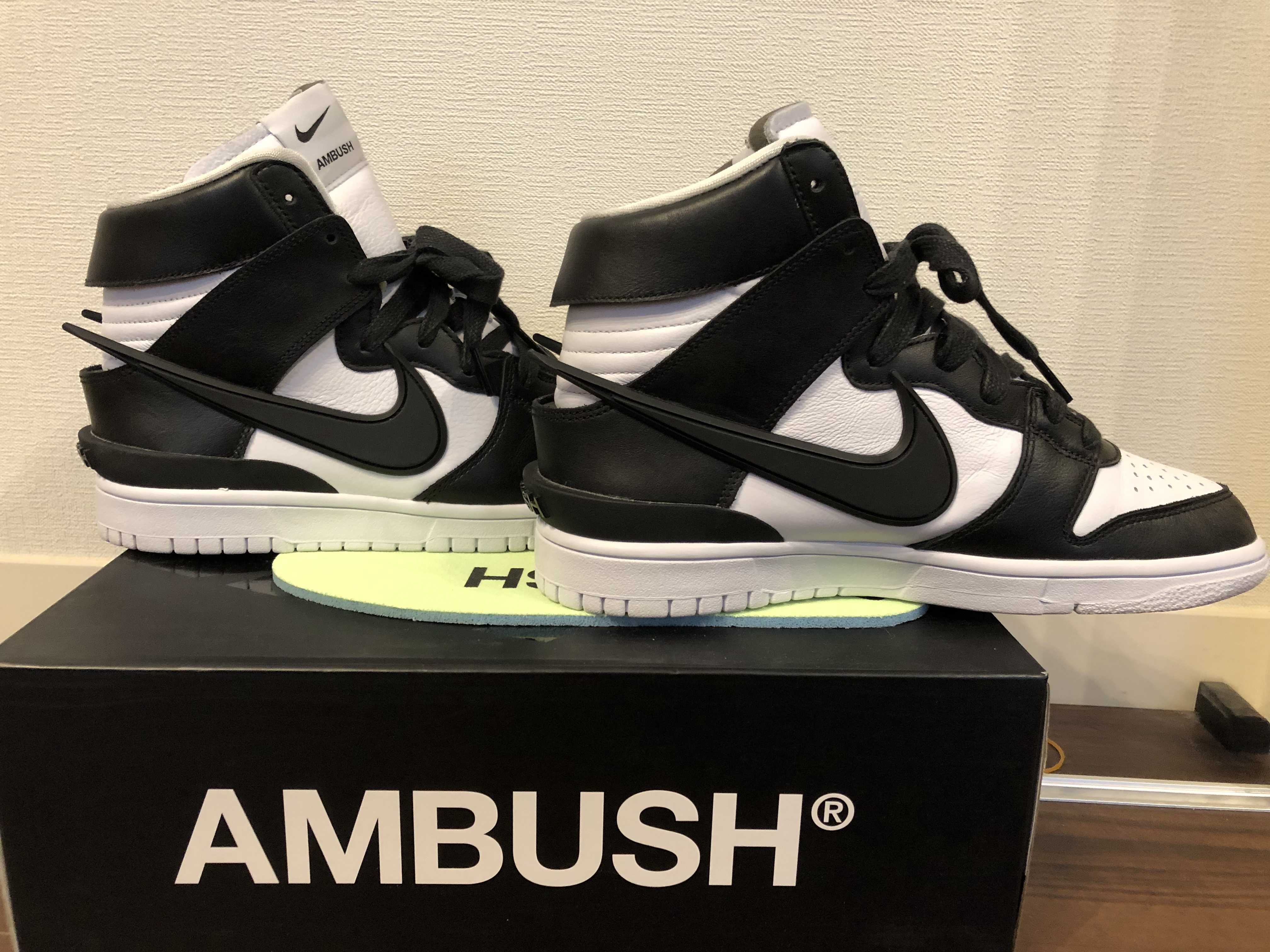 AMBUSH × Nike Dunk High "Black"