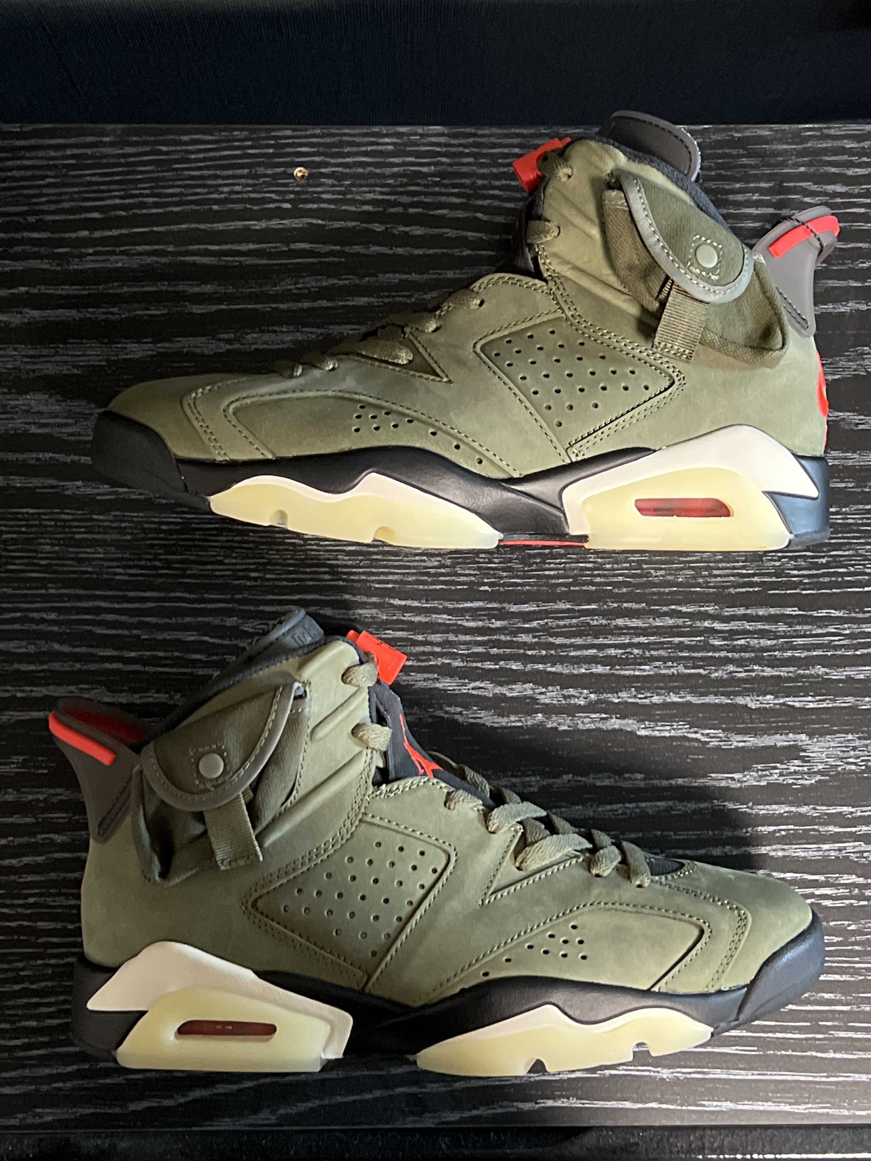 Travis Scott × Nike Air Jordan 6 Retro "Medium Olive"