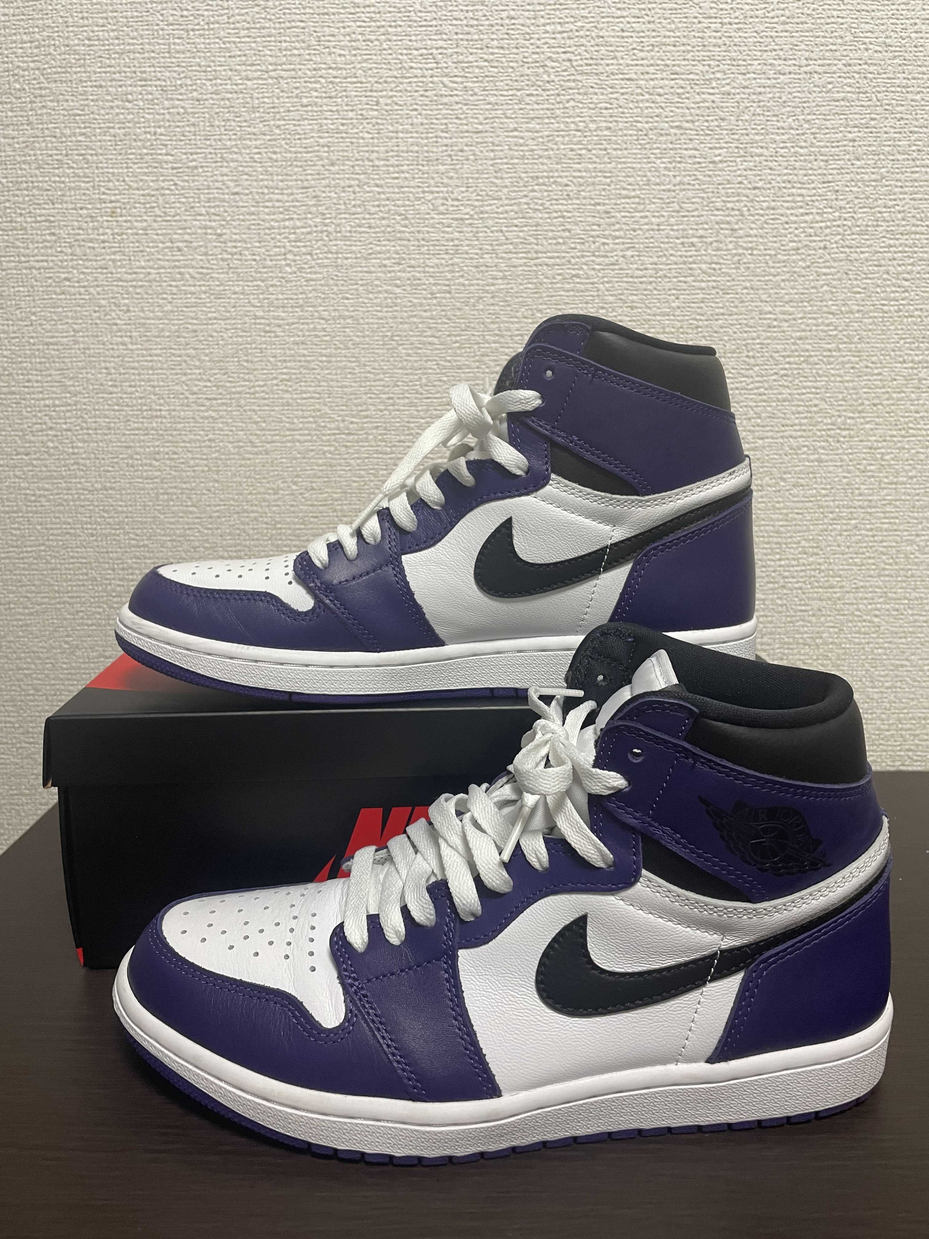 Nike Air Jordan 1 Retro High OG "Court Purple White/Black" (2020)