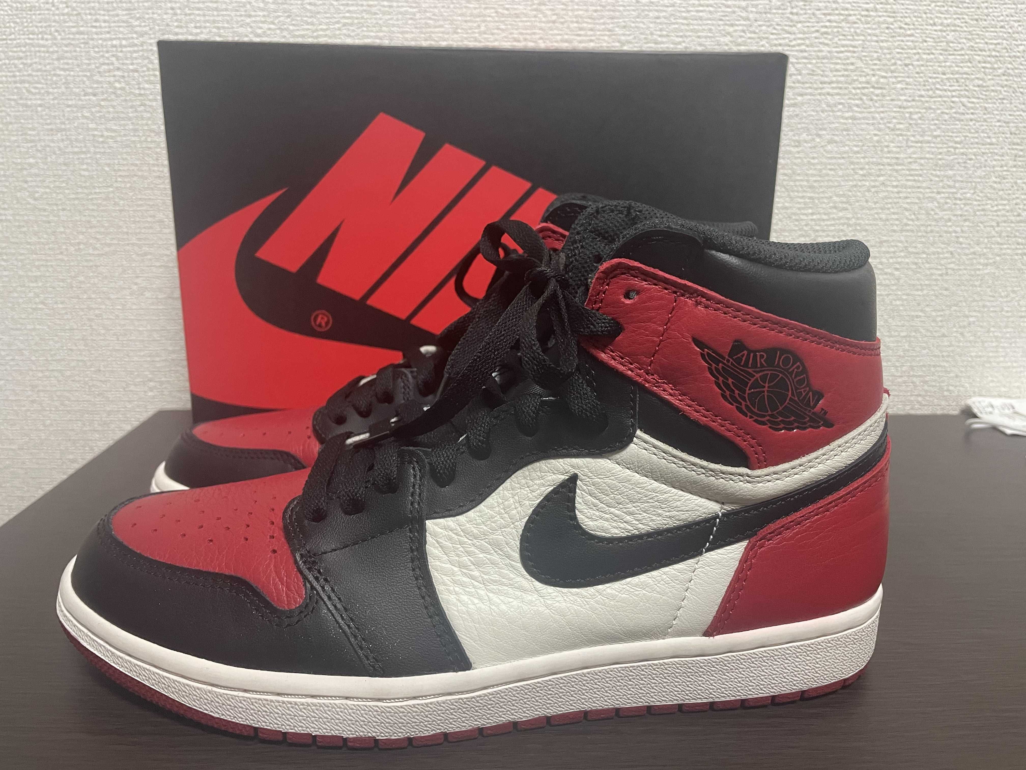 Nike Air Jordan 1 Retro High OG "Bred Toe"