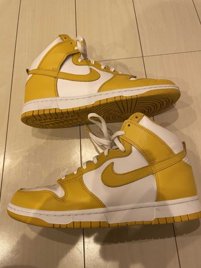 NIKE Women's DUNK HIGH "DARK SULFUR"