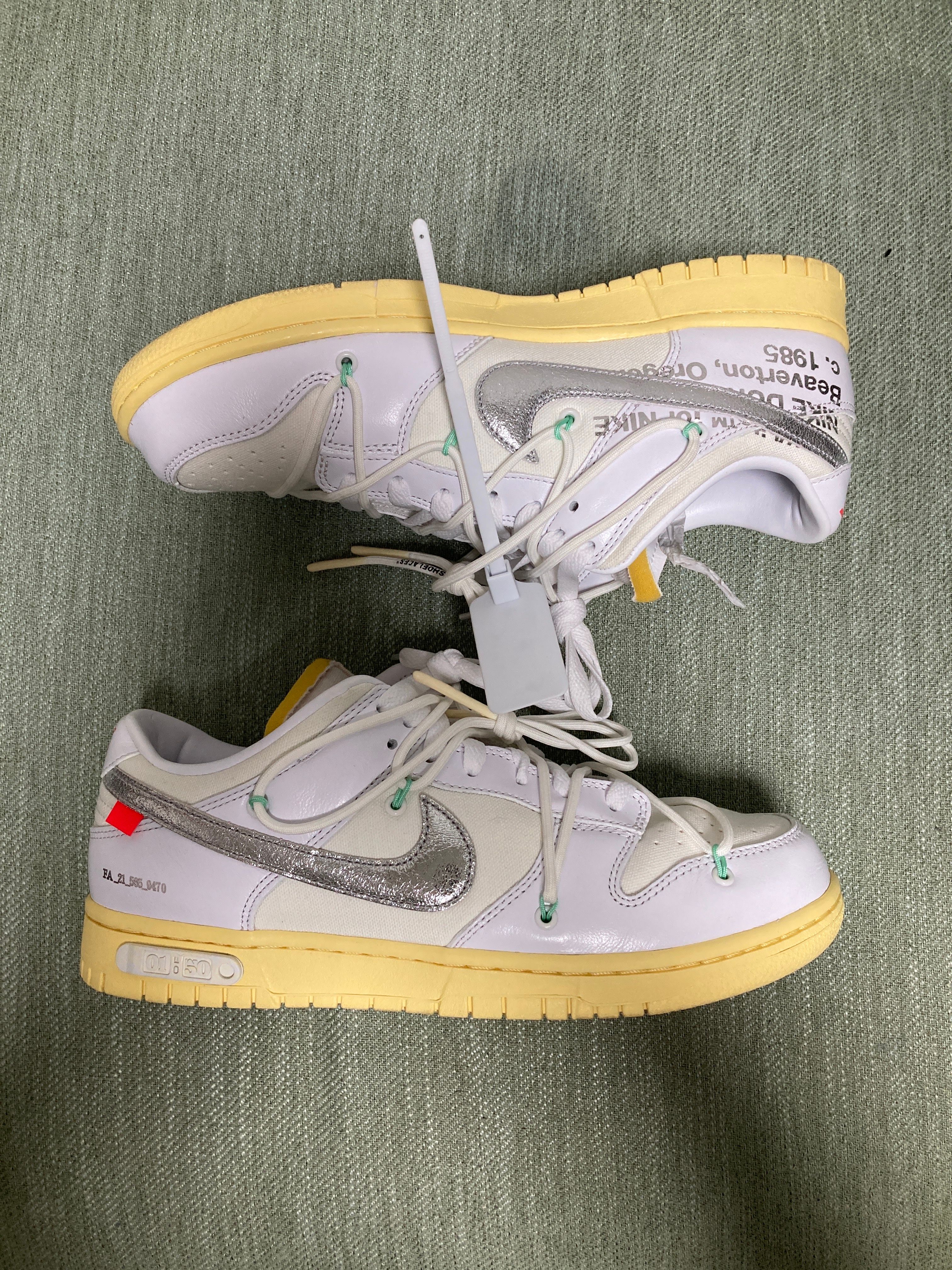 Off-White × Nike Dunk Low 1 of 50 "Lot.1"