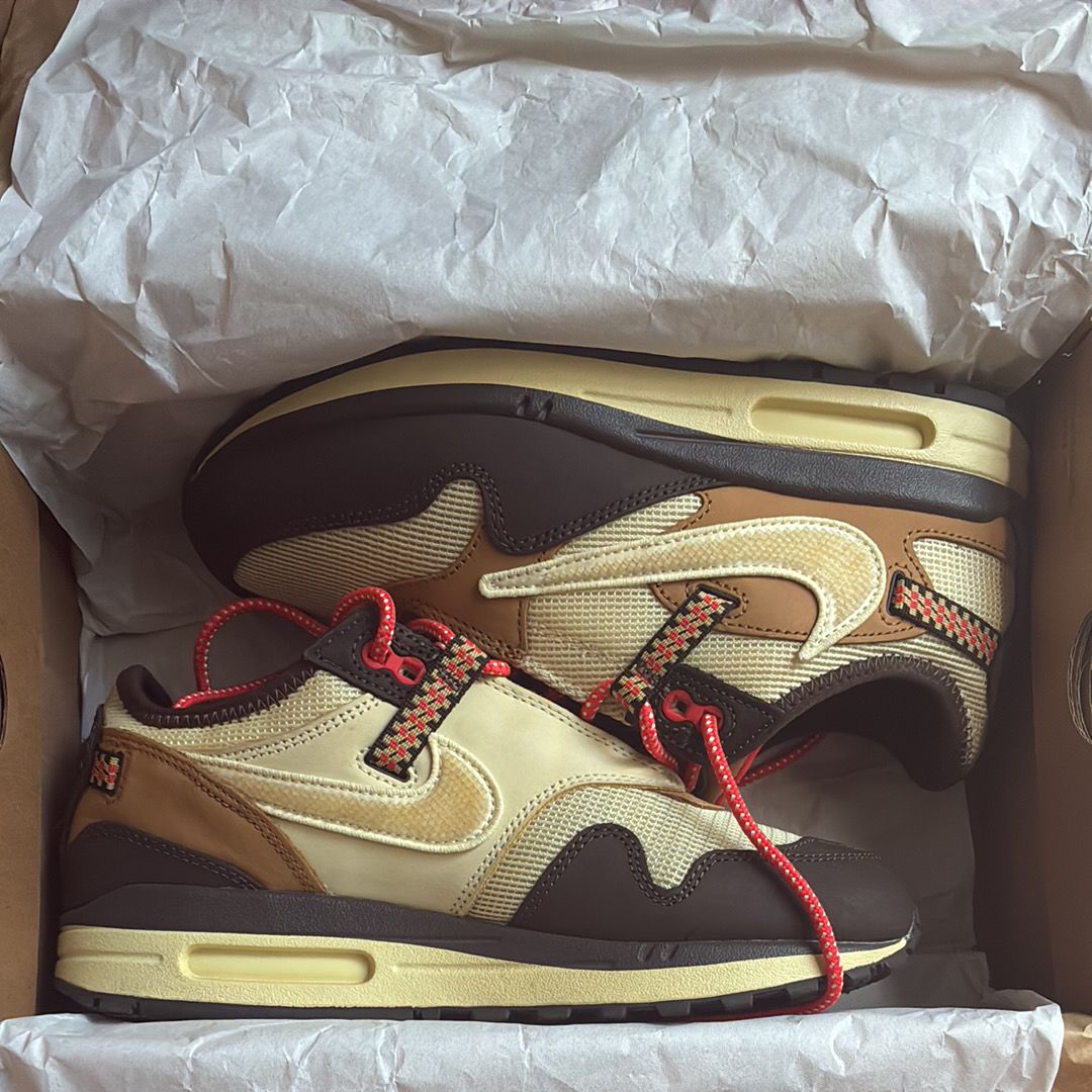 Travis Scott × Nike Air Max 1 "CACT.US Brown"