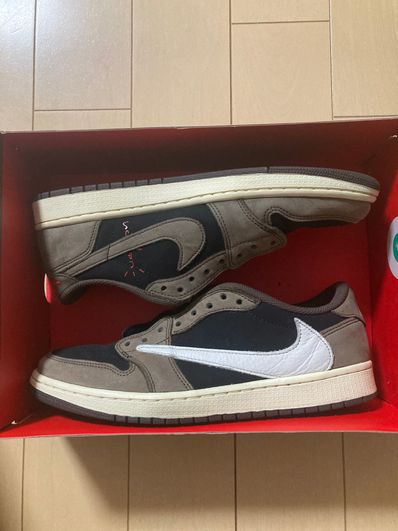 Travis Scott × Nike Air Jordan 1 Low OG SP-T "Black/Dark Mocha"