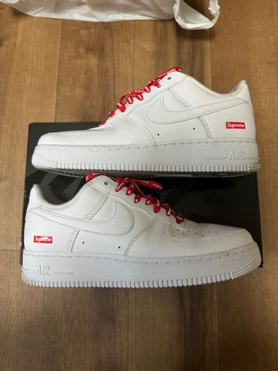Supreme × Nike Air Force 1 Low "White"