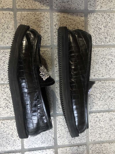 Aphrodite Gang Holdings × WACKO MARIA × SUICOKE Deebo Shoes "Black"(TYPE-2)