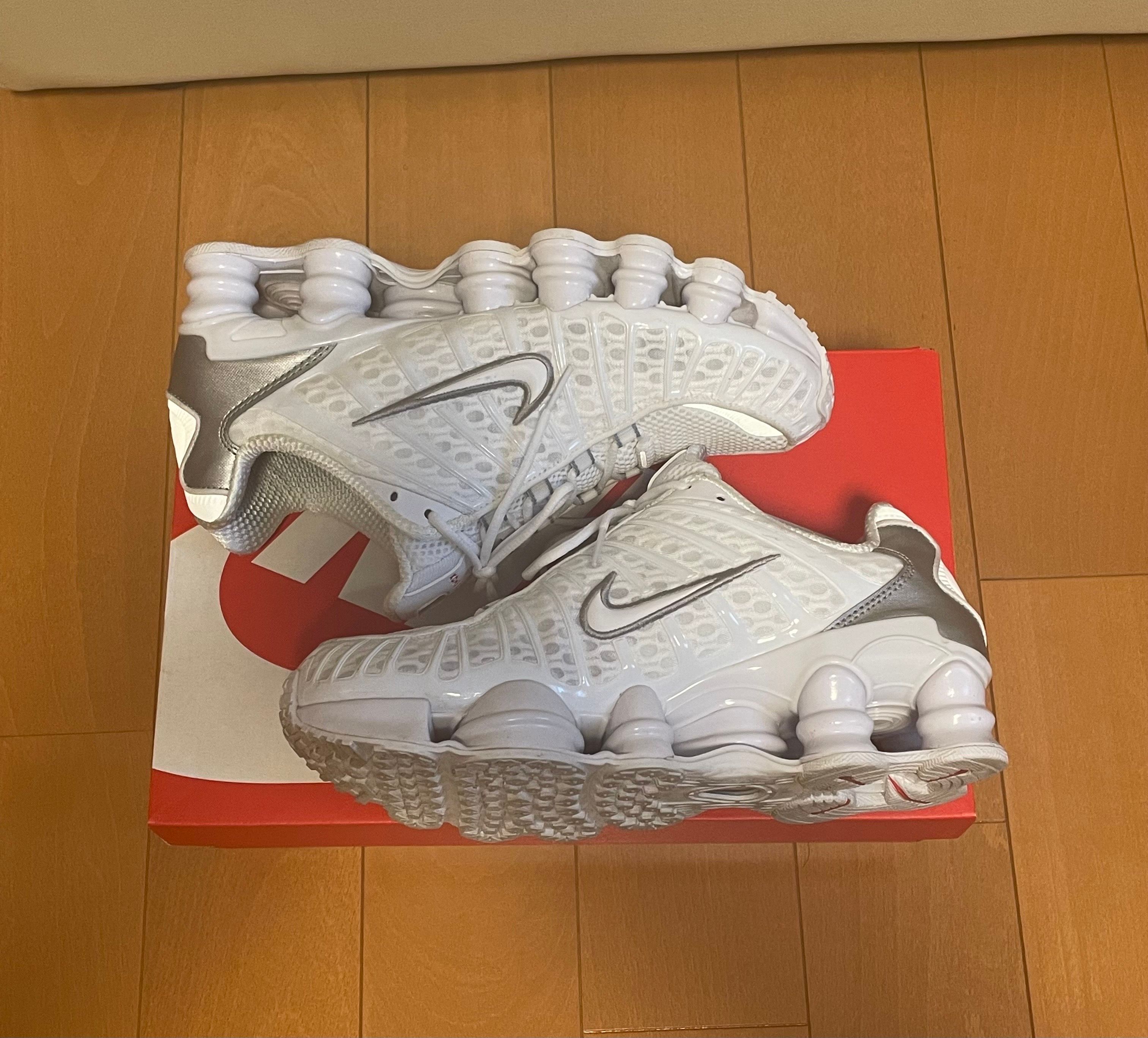 Nike Women's Shox TL "White and Max Orange"