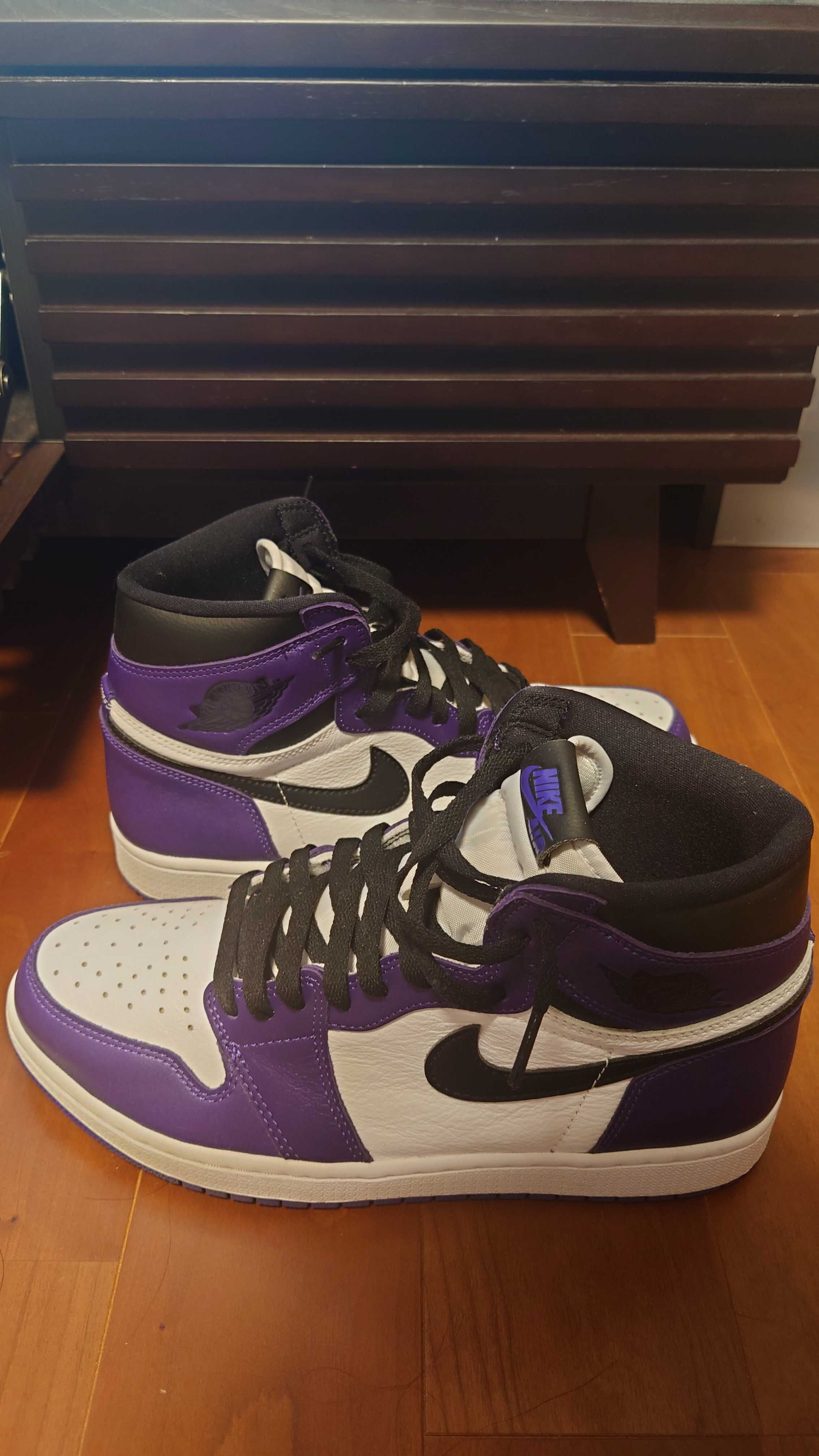 Nike Air Jordan 1 Retro High OG "Court Purple White/Black" (2020)